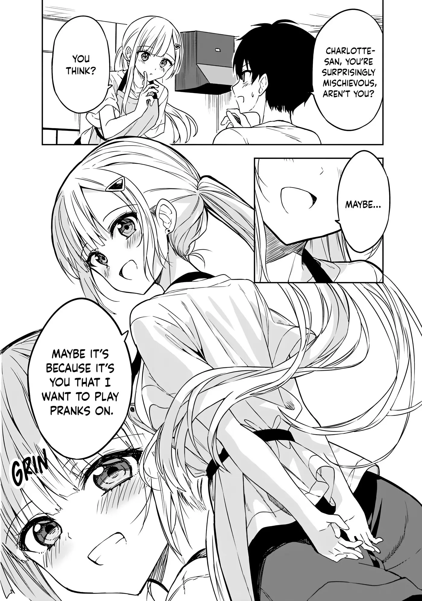 Maigo ni Natteita Youjo wo Tasuketara, Otonari ni Sumu Bishoujo Ryuugakusei ga Ie ni Asobi ni Kuru You ni Natta Ken Nitsuite - Chapter 4 - Page 6