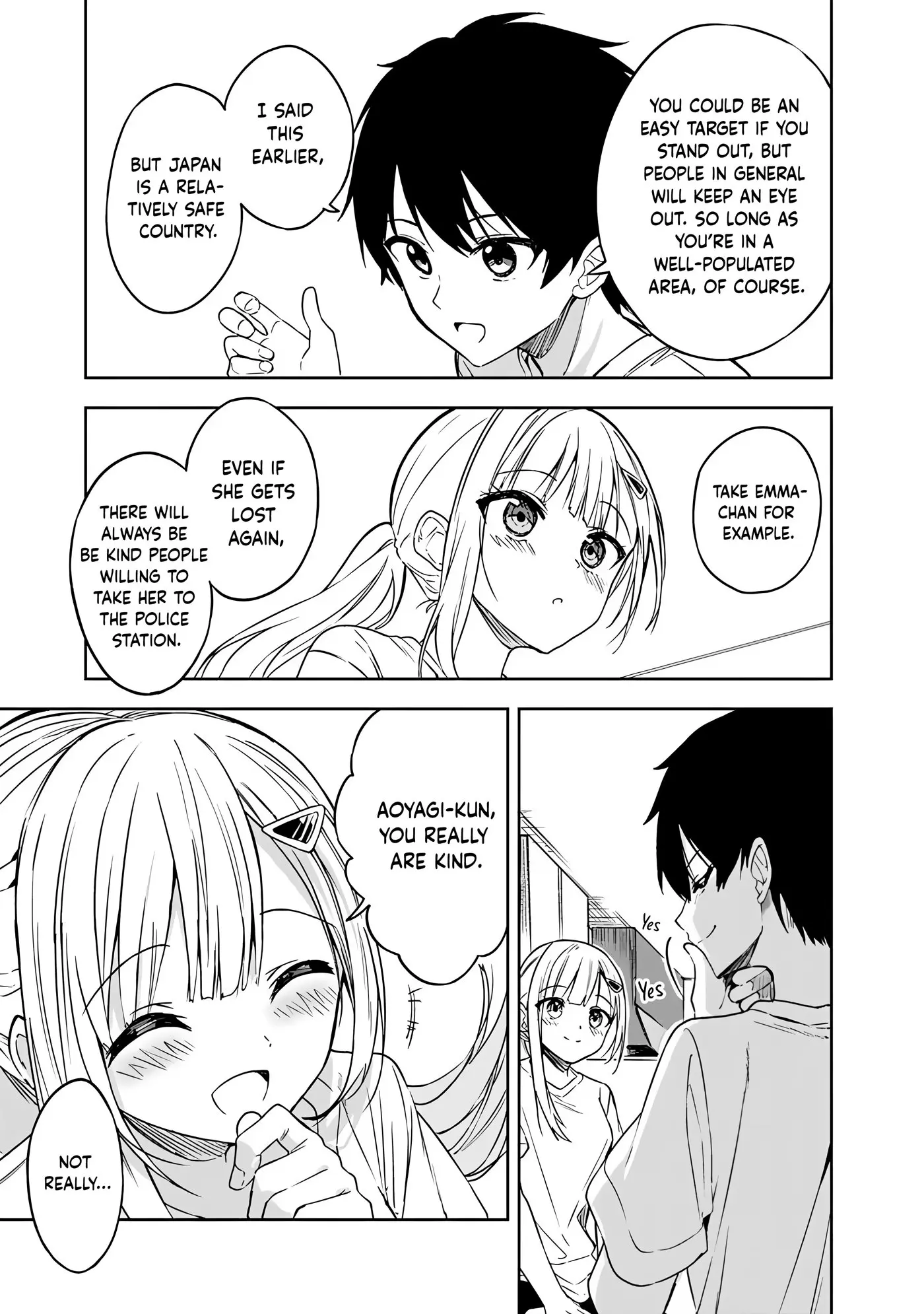 Maigo ni Natteita Youjo wo Tasuketara, Otonari ni Sumu Bishoujo Ryuugakusei ga Ie ni Asobi ni Kuru You ni Natta Ken Nitsuite - Chapter 4 - Page 13