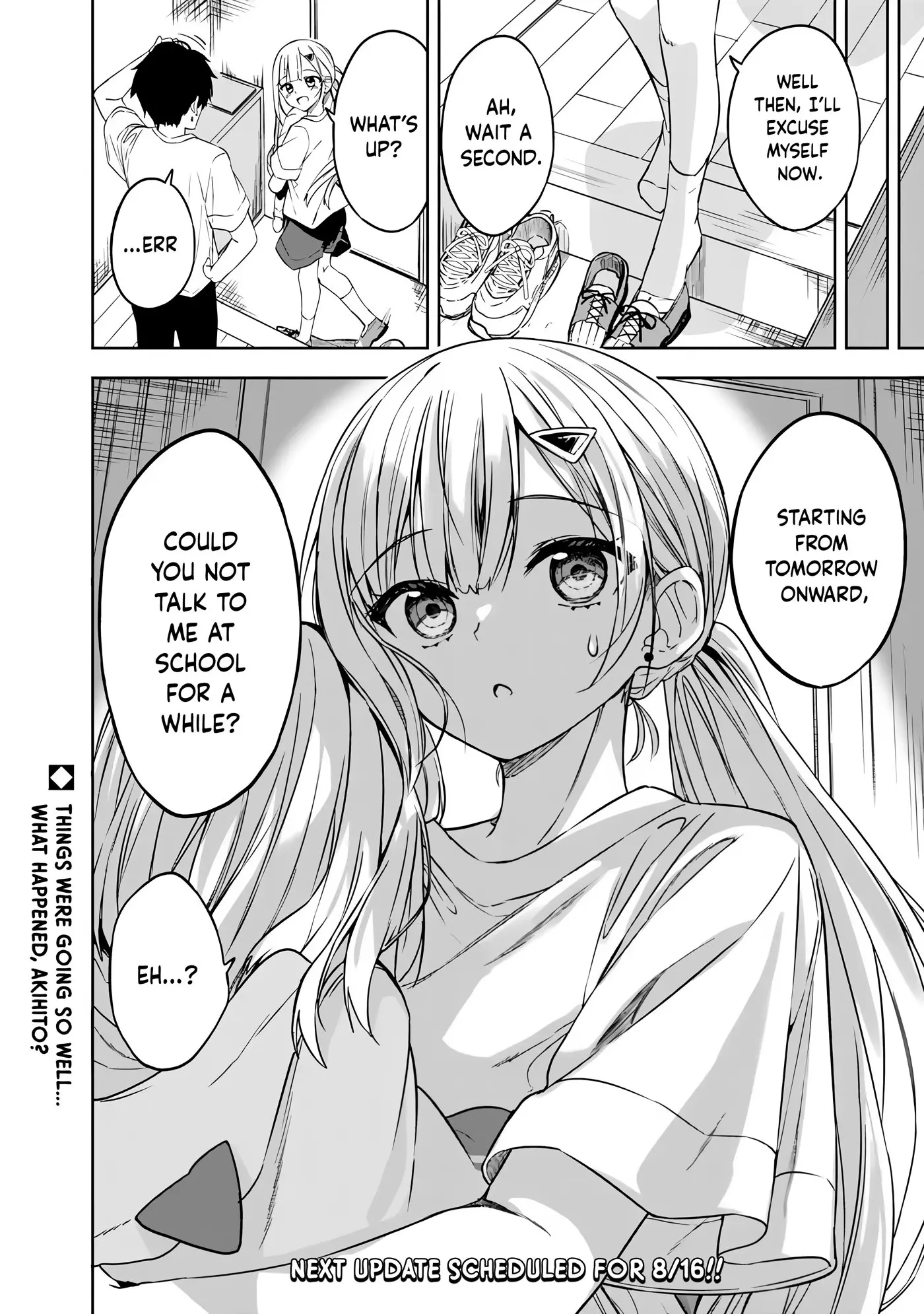 Maigo ni Natteita Youjo wo Tasuketara, Otonari ni Sumu Bishoujo Ryuugakusei ga Ie ni Asobi ni Kuru You ni Natta Ken Nitsuite - Chapter 4 - Page 16