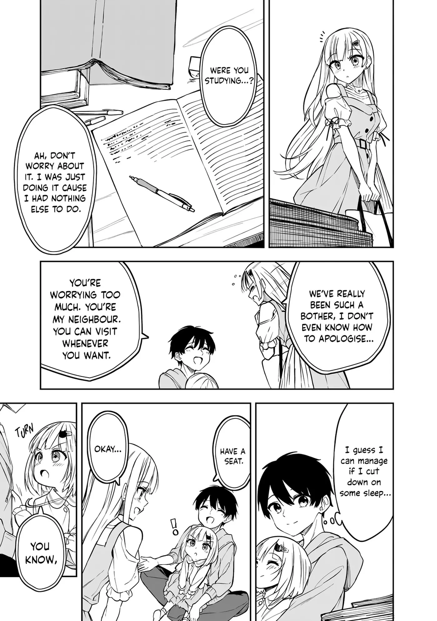 Maigo ni Natteita Youjo wo Tasuketara, Otonari ni Sumu Bishoujo Ryuugakusei ga Ie ni Asobi ni Kuru You ni Natta Ken Nitsuite - Chapter 7 - Page 3