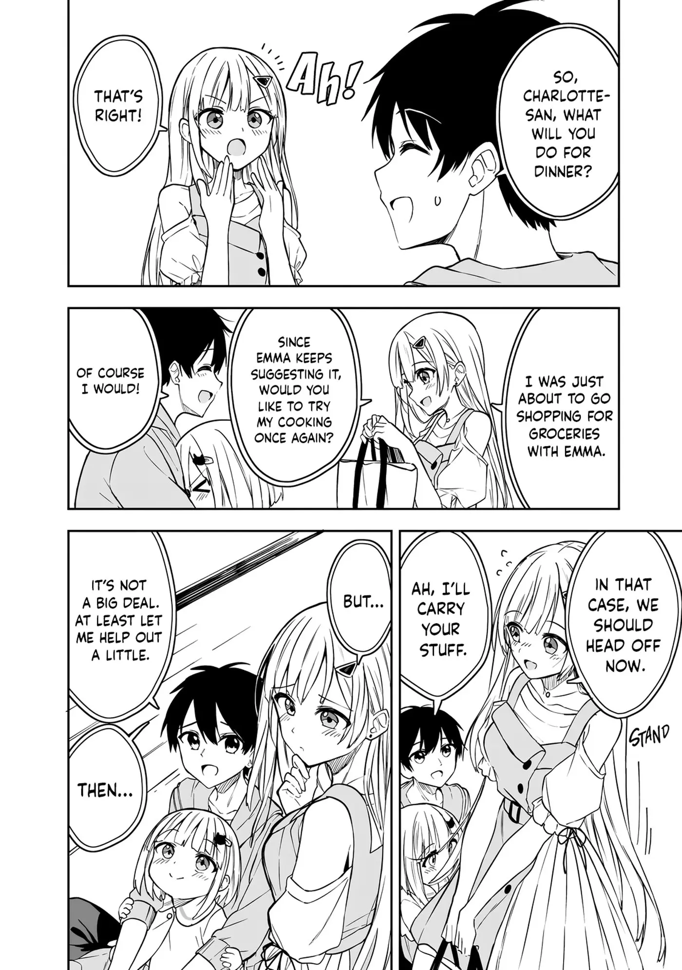 Maigo ni Natteita Youjo wo Tasuketara, Otonari ni Sumu Bishoujo Ryuugakusei ga Ie ni Asobi ni Kuru You ni Natta Ken Nitsuite - Chapter 7 - Page 10