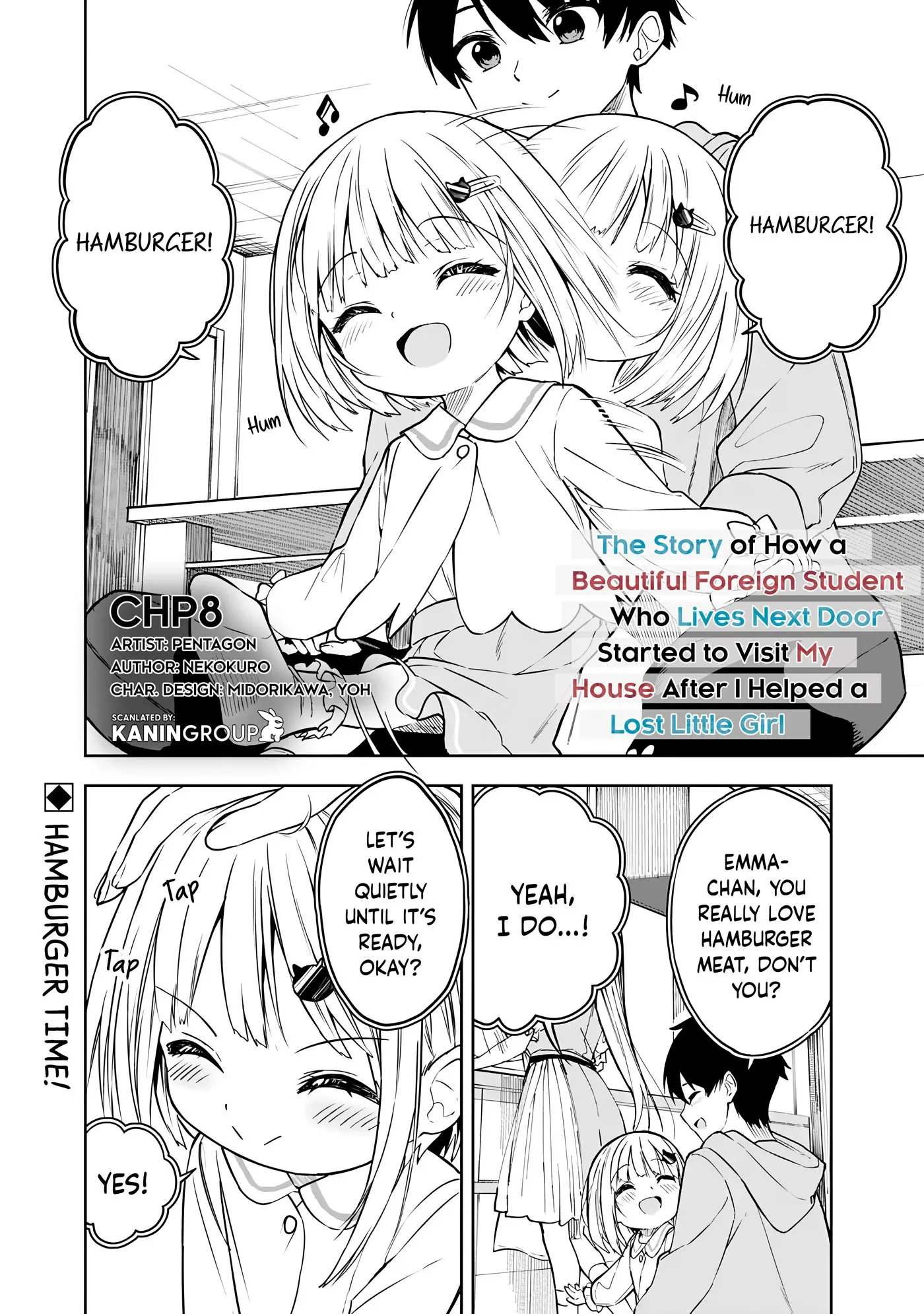 Maigo ni Natteita Youjo wo Tasuketara, Otonari ni Sumu Bishoujo Ryuugakusei ga Ie ni Asobi ni Kuru You ni Natta Ken Nitsuite - Chapter 8 - Page 1