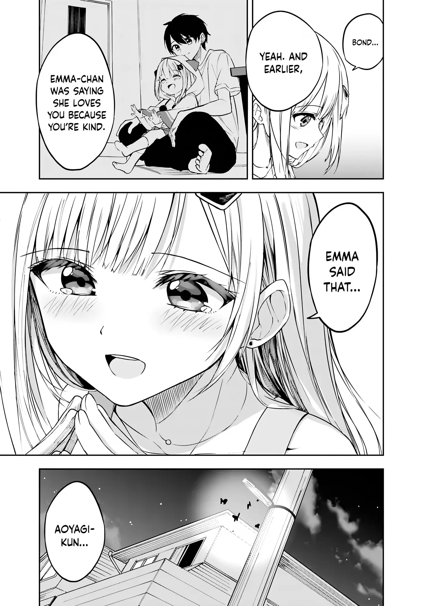 Maigo ni Natteita Youjo wo Tasuketara, Otonari ni Sumu Bishoujo Ryuugakusei ga Ie ni Asobi ni Kuru You ni Natta Ken Nitsuite - Chapter 8 - Page 15