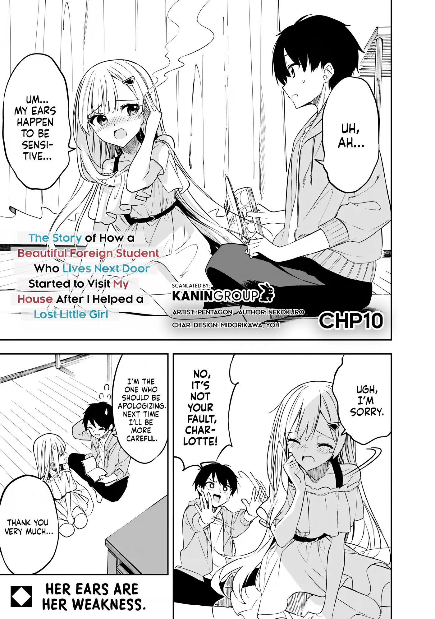Maigo ni Natteita Youjo wo Tasuketara, Otonari ni Sumu Bishoujo Ryuugakusei ga Ie ni Asobi ni Kuru You ni Natta Ken Nitsuite - Chapter 10 - Page 1
