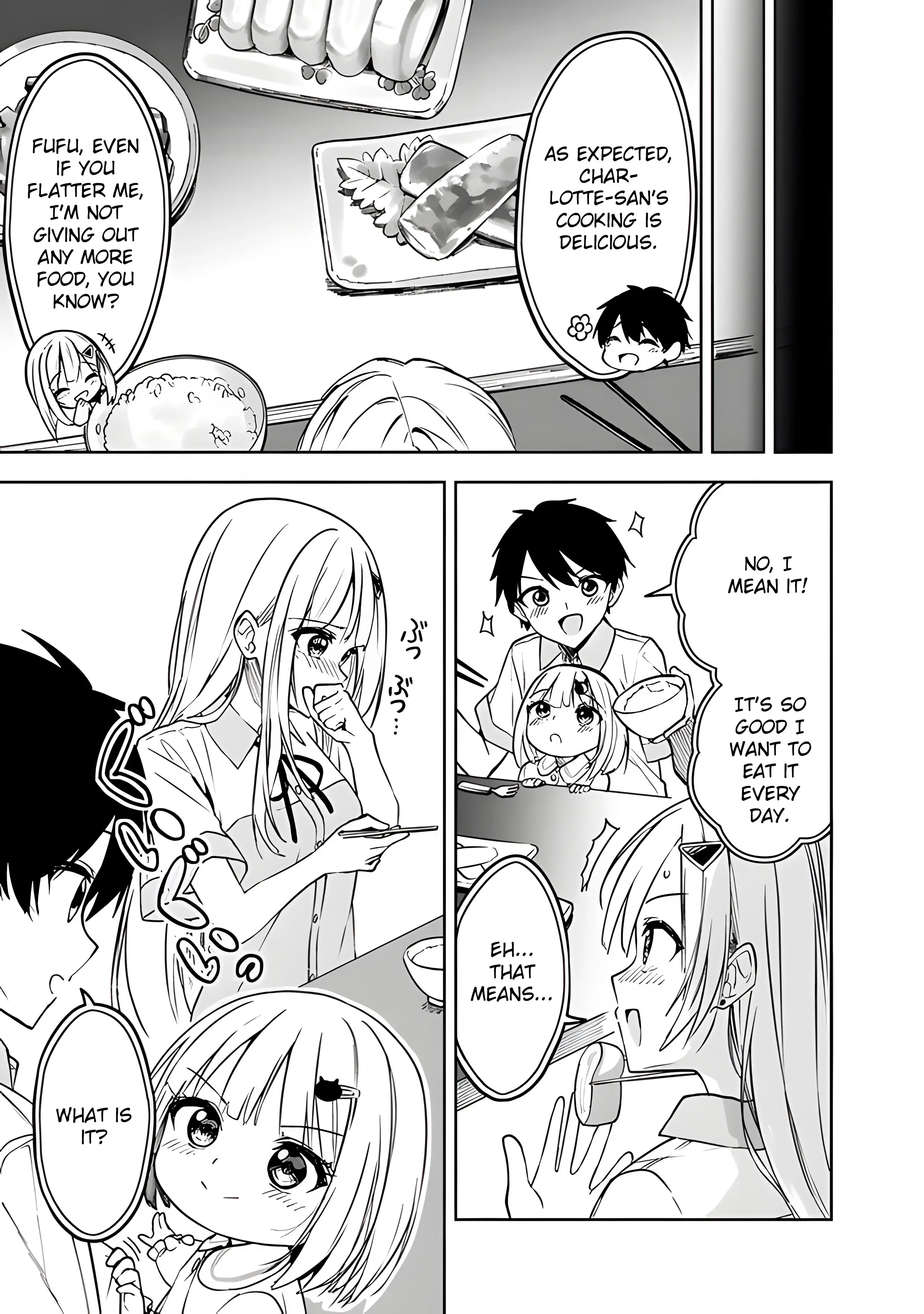 Maigo ni Natteita Youjo wo Tasuketara, Otonari ni Sumu Bishoujo Ryuugakusei ga Ie ni Asobi ni Kuru You ni Natta Ken Nitsuite - Chapter 11 - Page 9