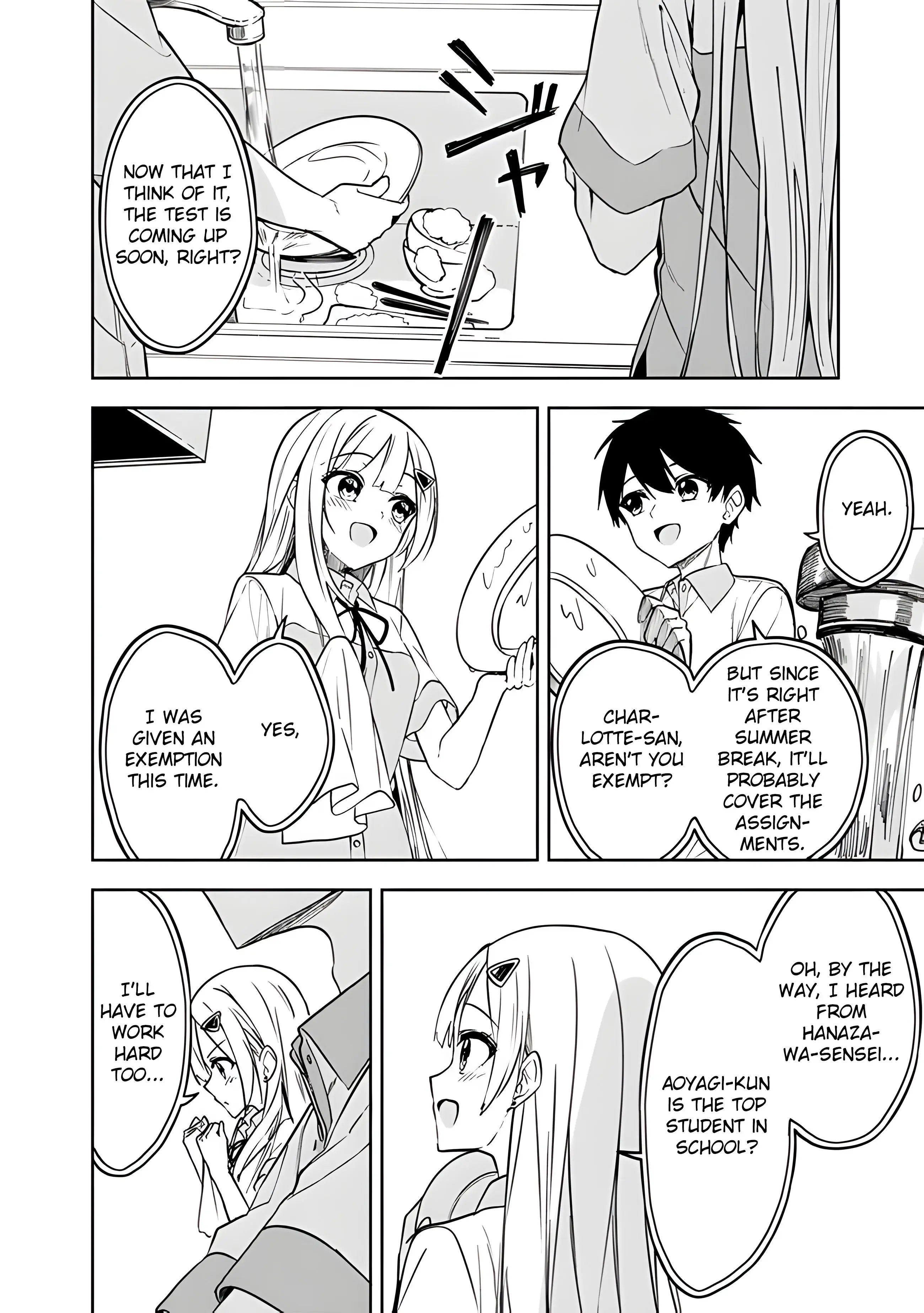 Maigo ni Natteita Youjo wo Tasuketara, Otonari ni Sumu Bishoujo Ryuugakusei ga Ie ni Asobi ni Kuru You ni Natta Ken Nitsuite - Chapter 11 - Page 12