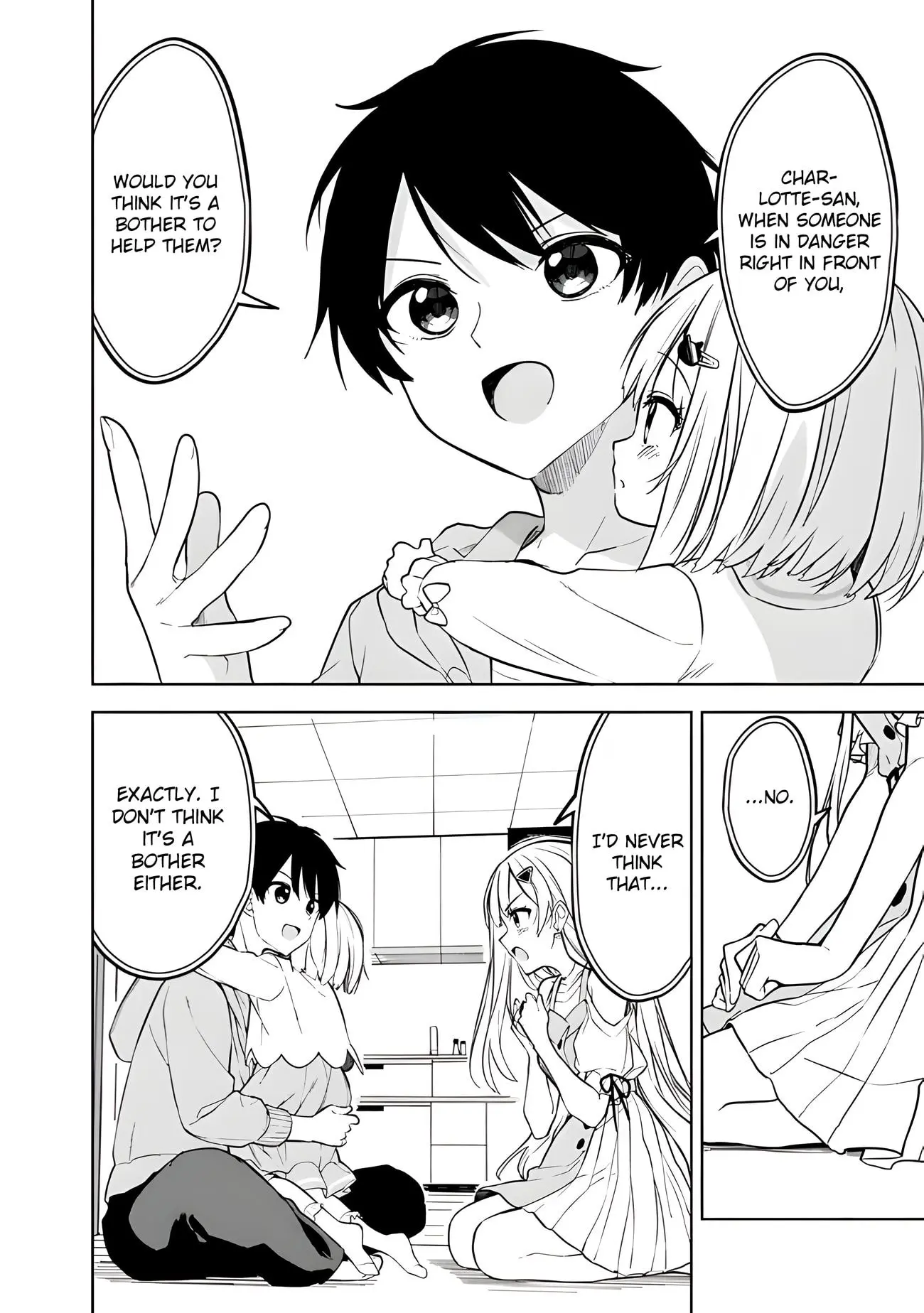 Maigo ni Natteita Youjo wo Tasuketara, Otonari ni Sumu Bishoujo Ryuugakusei ga Ie ni Asobi ni Kuru You ni Natta Ken Nitsuite - Chapter 12 - Page 4