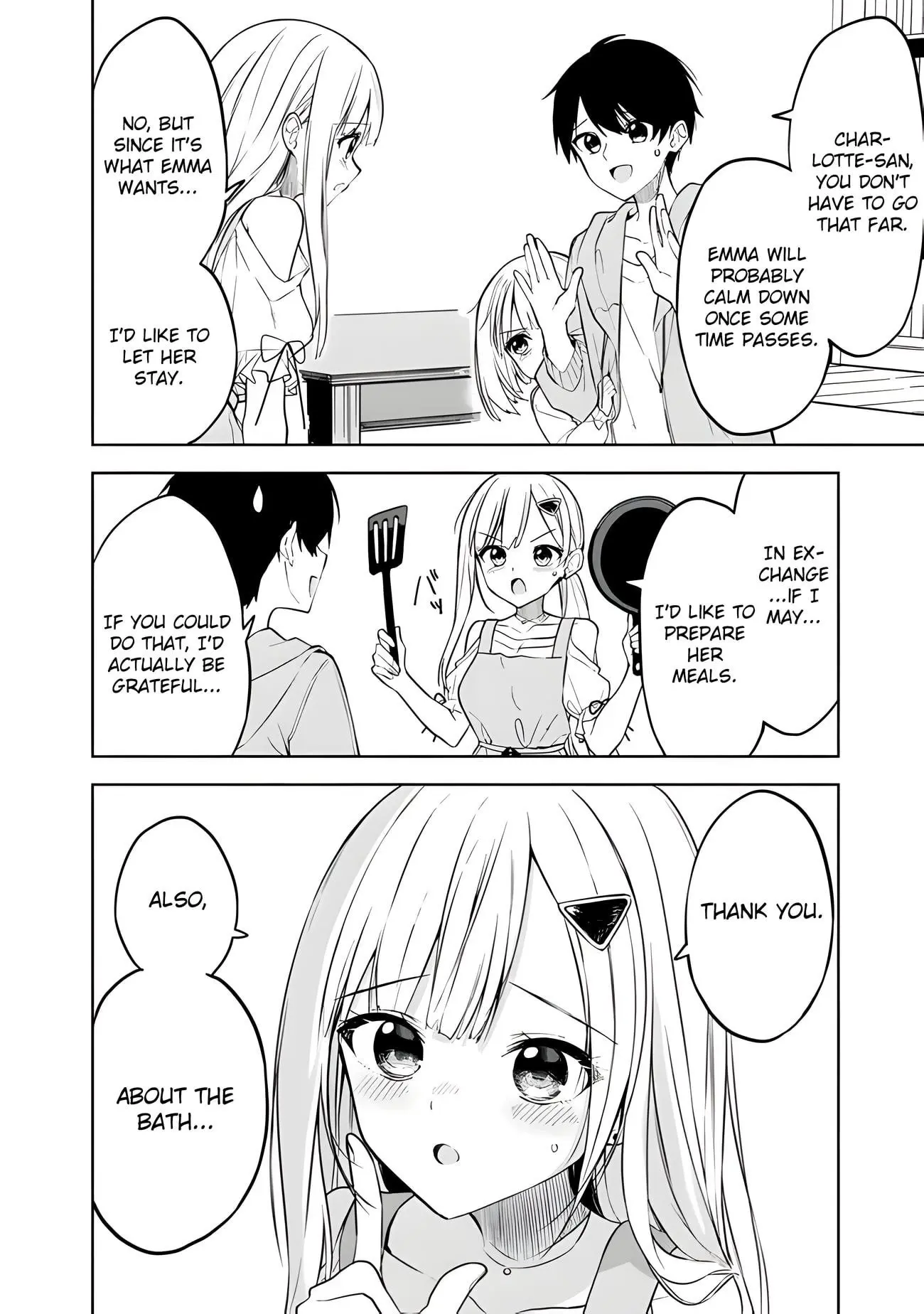 Maigo ni Natteita Youjo wo Tasuketara, Otonari ni Sumu Bishoujo Ryuugakusei ga Ie ni Asobi ni Kuru You ni Natta Ken Nitsuite - Chapter 12 - Page 14