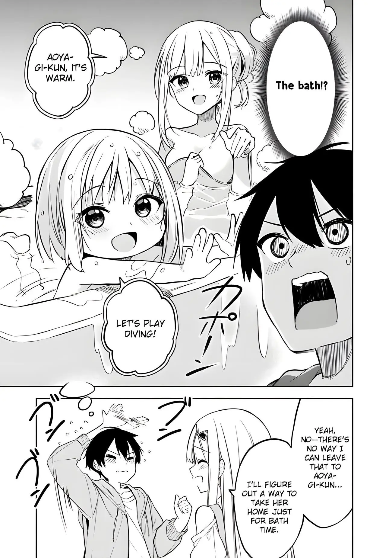 Maigo ni Natteita Youjo wo Tasuketara, Otonari ni Sumu Bishoujo Ryuugakusei ga Ie ni Asobi ni Kuru You ni Natta Ken Nitsuite - Chapter 12 - Page 15