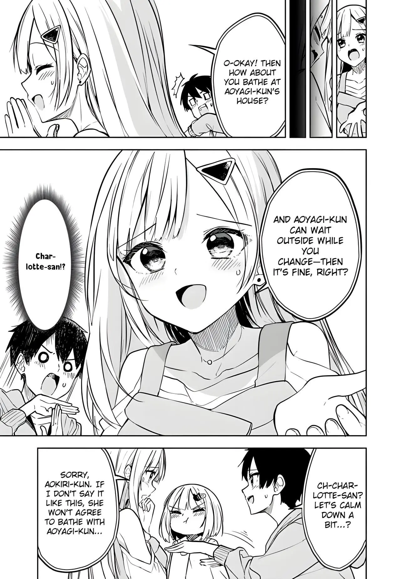 Maigo ni Natteita Youjo wo Tasuketara, Otonari ni Sumu Bishoujo Ryuugakusei ga Ie ni Asobi ni Kuru You ni Natta Ken Nitsuite - Chapter 12 - Page 17
