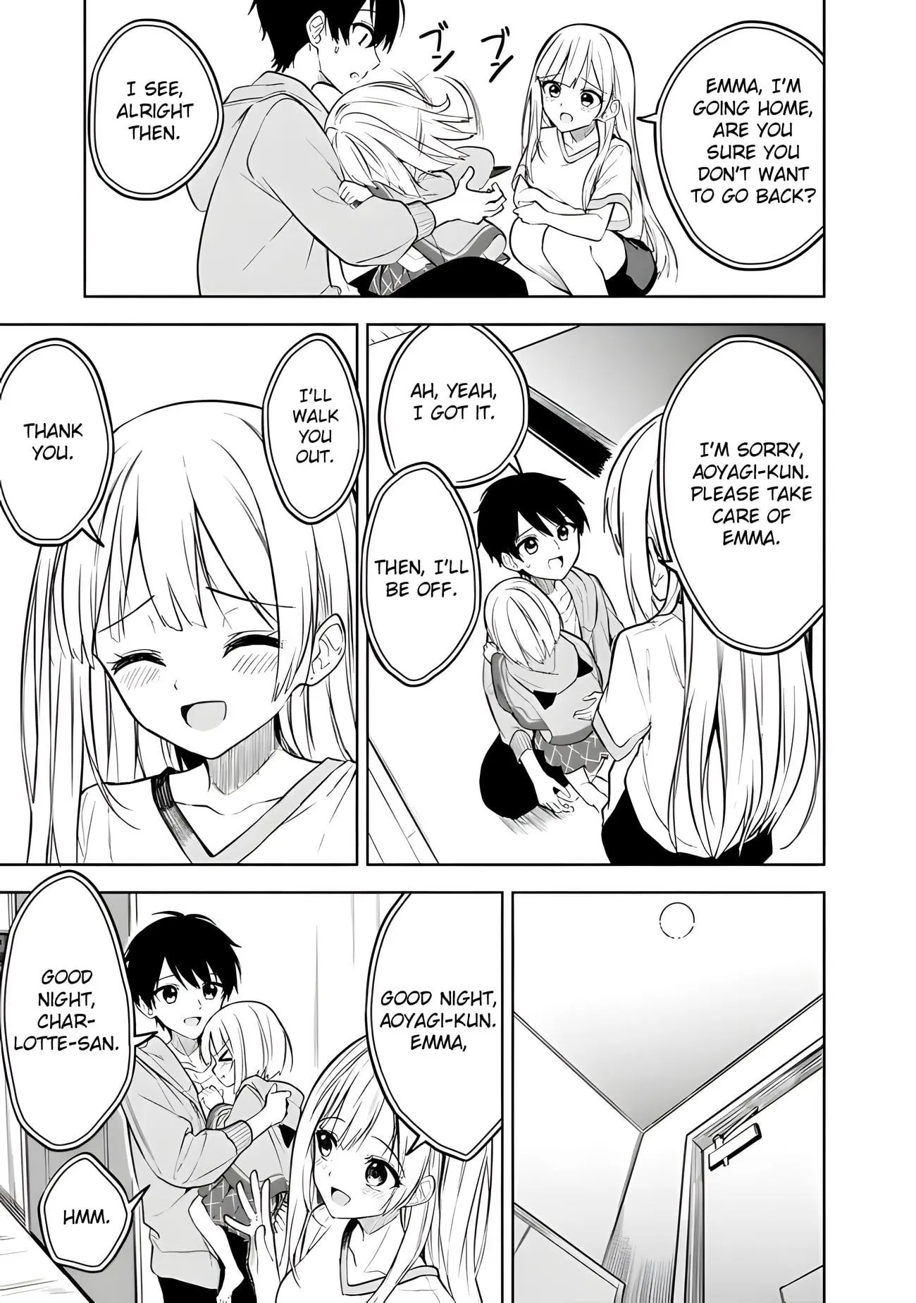 Maigo ni Natteita Youjo wo Tasuketara, Otonari ni Sumu Bishoujo Ryuugakusei ga Ie ni Asobi ni Kuru You ni Natta Ken Nitsuite - Chapter 13 - Page 15