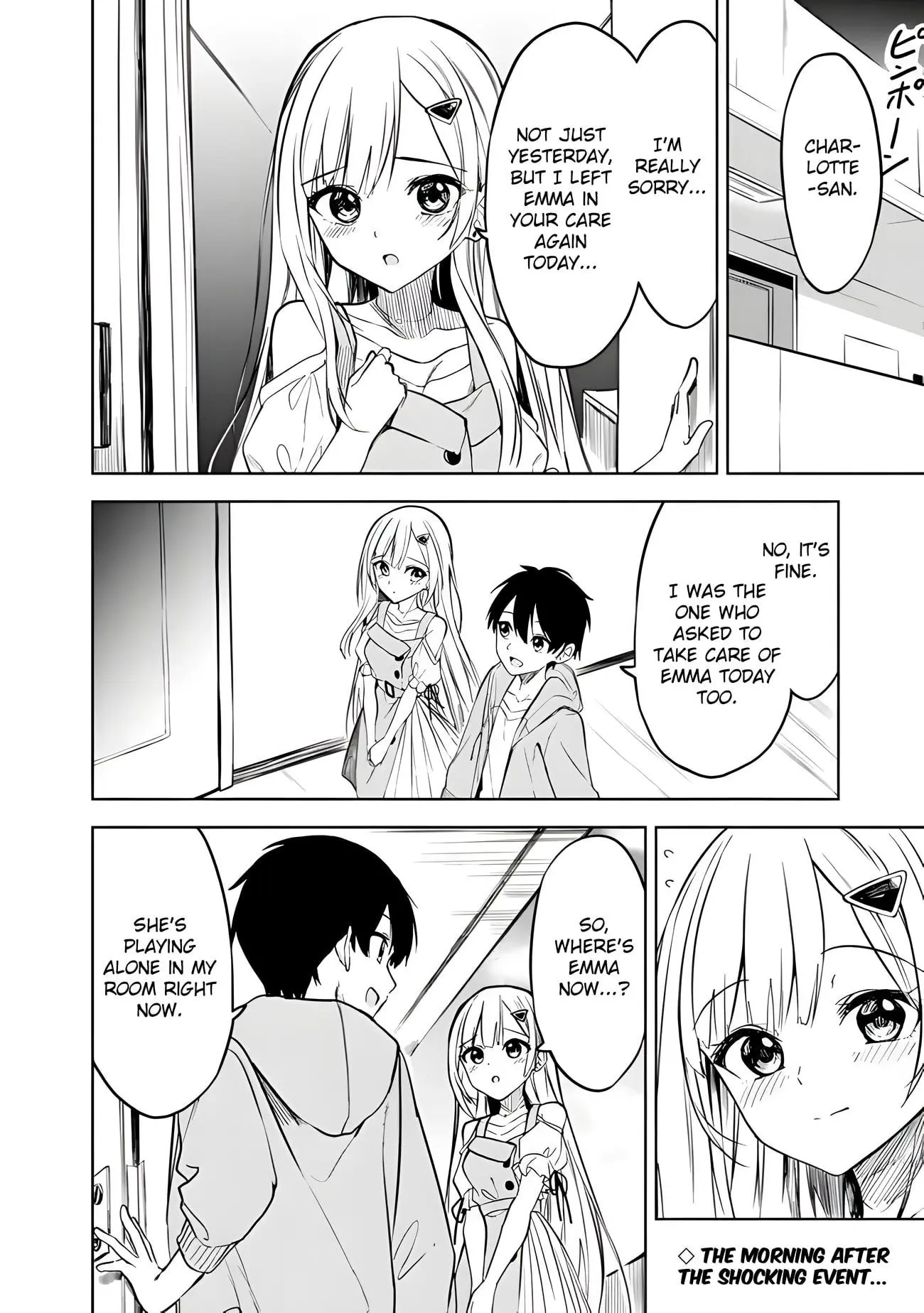 Maigo ni Natteita Youjo wo Tasuketara, Otonari ni Sumu Bishoujo Ryuugakusei ga Ie ni Asobi ni Kuru You ni Natta Ken Nitsuite - Chapter 14 - Page 3