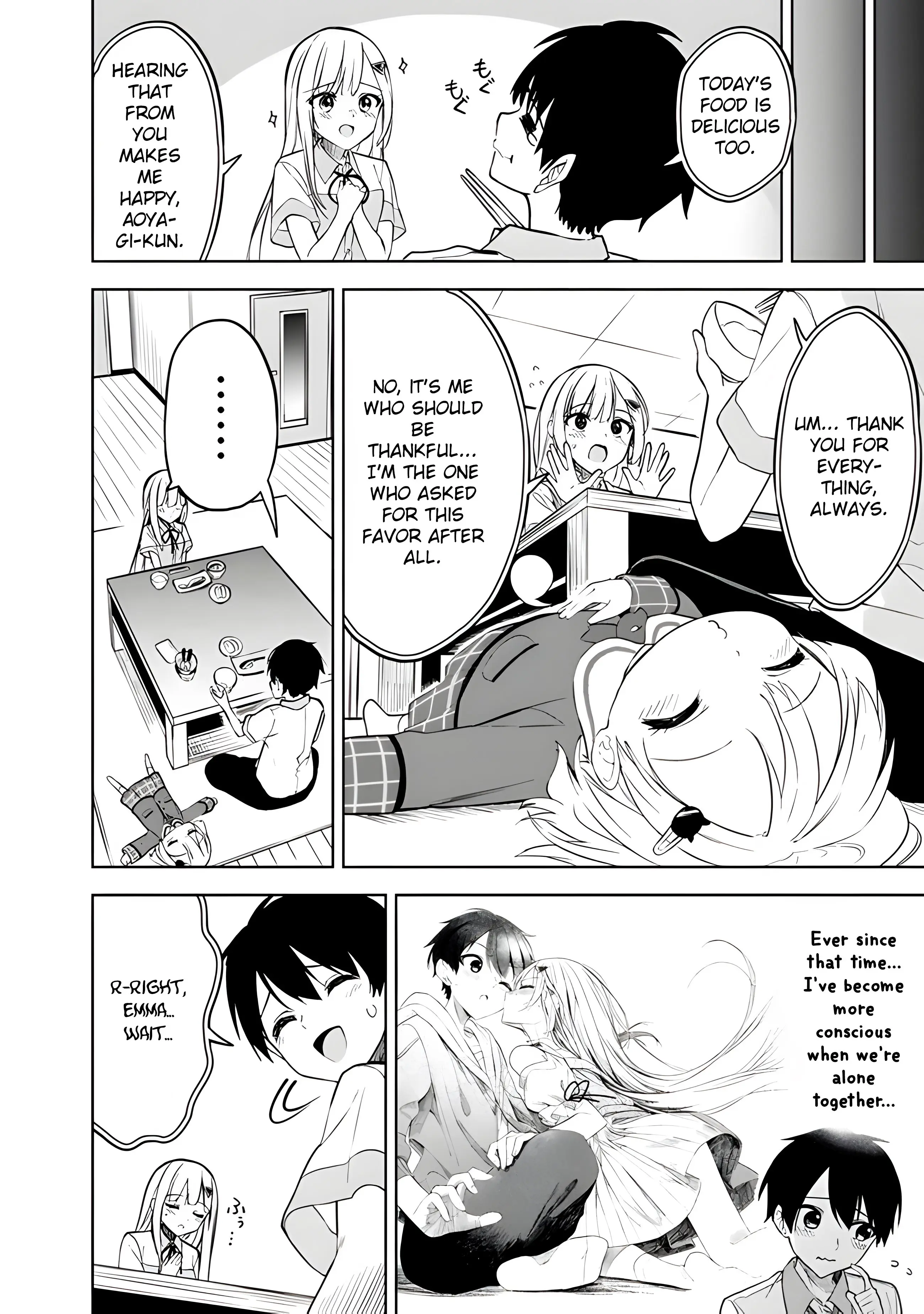 Maigo ni Natteita Youjo wo Tasuketara, Otonari ni Sumu Bishoujo Ryuugakusei ga Ie ni Asobi ni Kuru You ni Natta Ken Nitsuite - Chapter 15 - Page 12