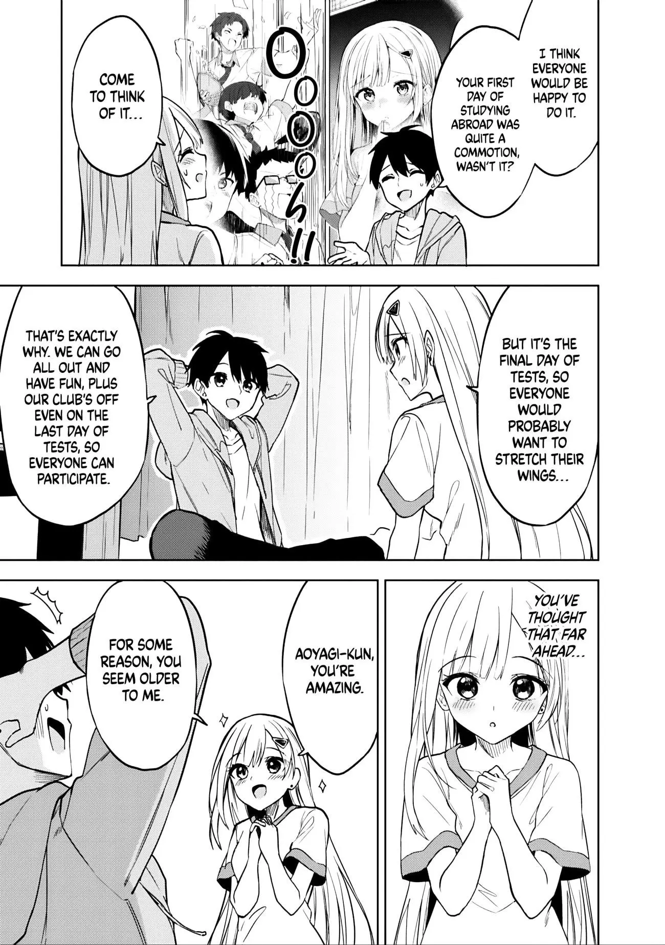 Maigo ni Natteita Youjo wo Tasuketara, Otonari ni Sumu Bishoujo Ryuugakusei ga Ie ni Asobi ni Kuru You ni Natta Ken Nitsuite - Chapter 17 - Page 15