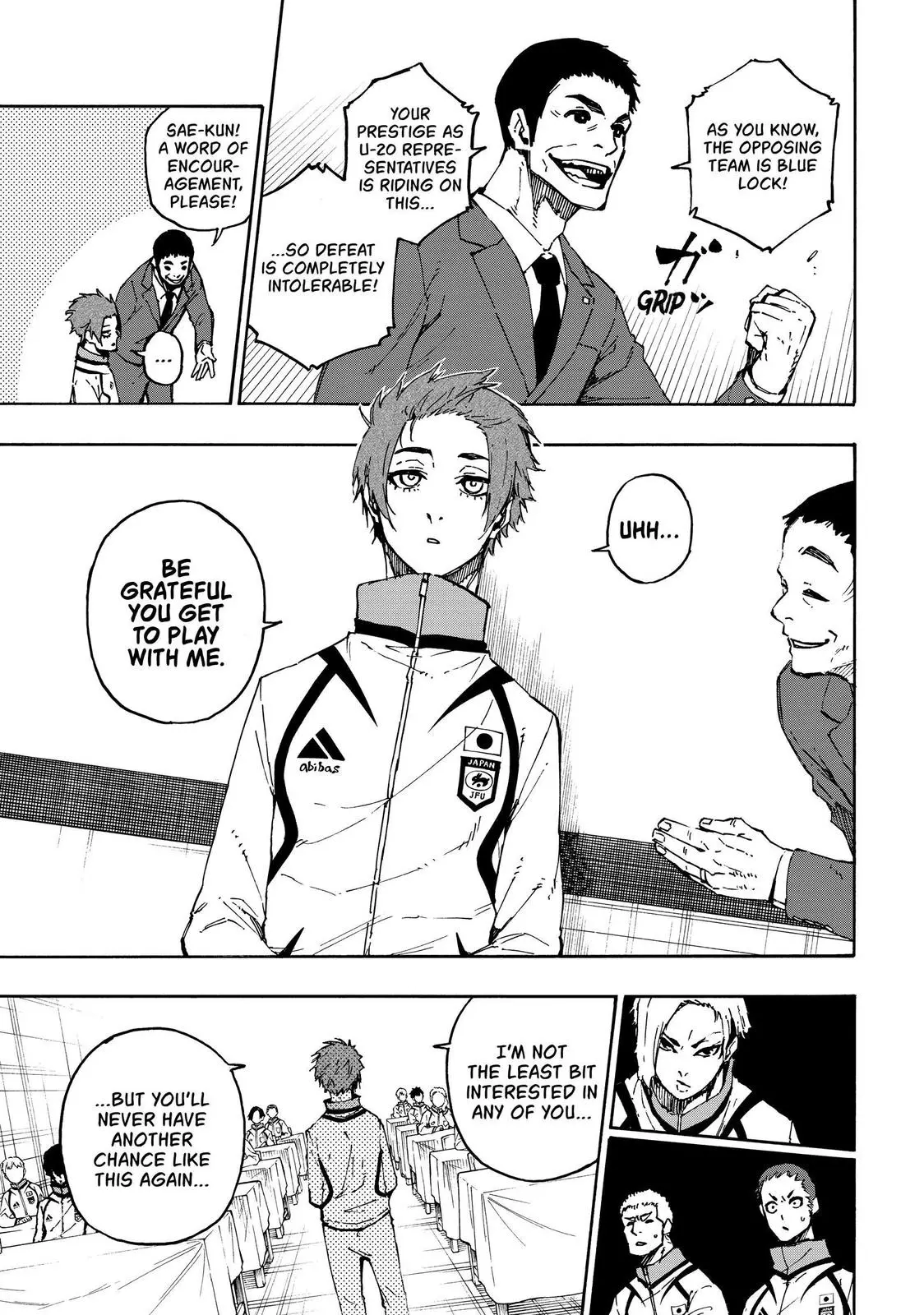 B Lock Manga - Chapter 110 - Page 3