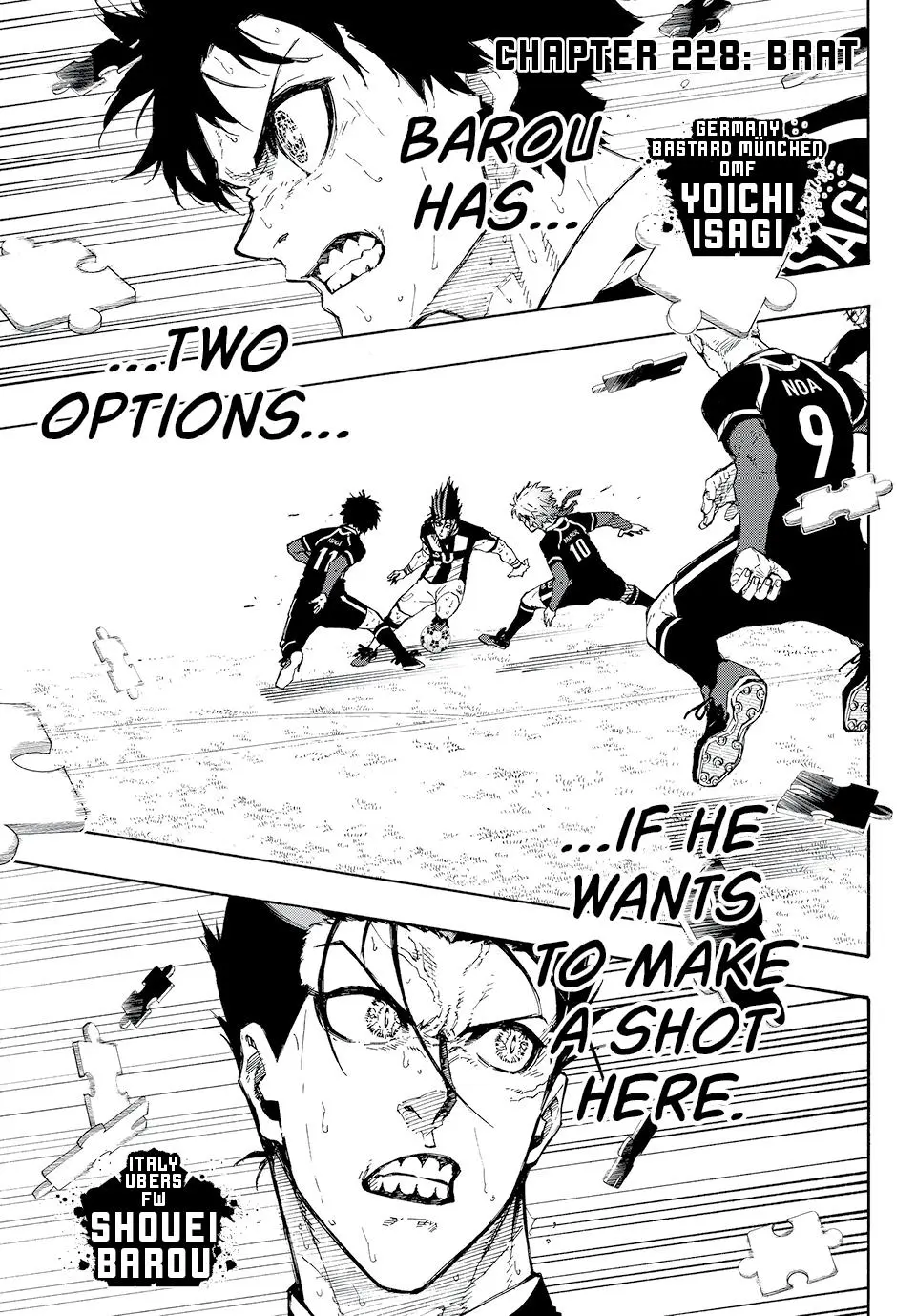 B Lock Manga - Chapter 228 - Page 1