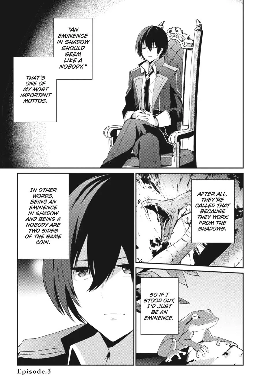 The Eminence in Shadow - Chapter 3 - Page 1