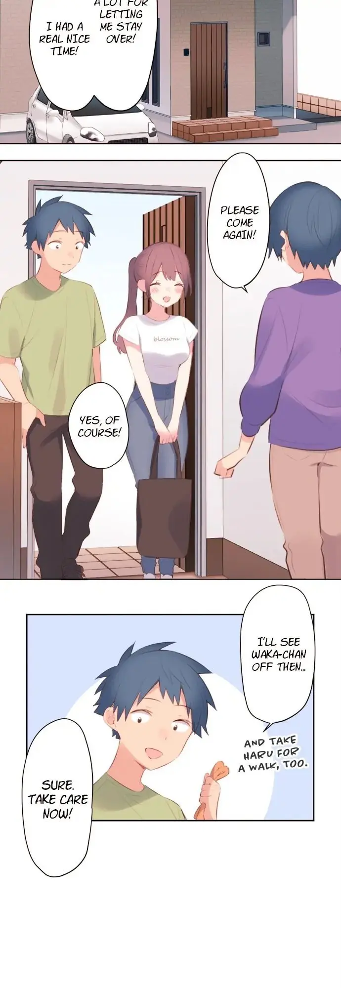Waka-chan wa Kyou mo Azatoi - Chapter 73 - Page 14