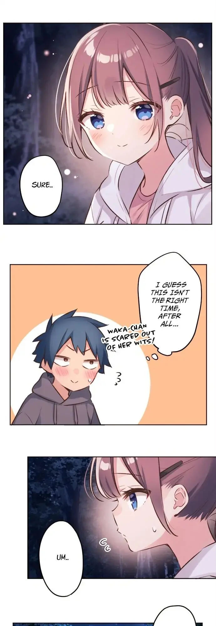 Waka-chan wa Kyou mo Azatoi - Chapter 87 - Page 9