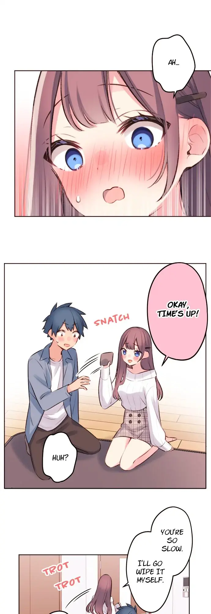 Waka-chan wa Kyou mo Azatoi - Chapter 92 - Page 14