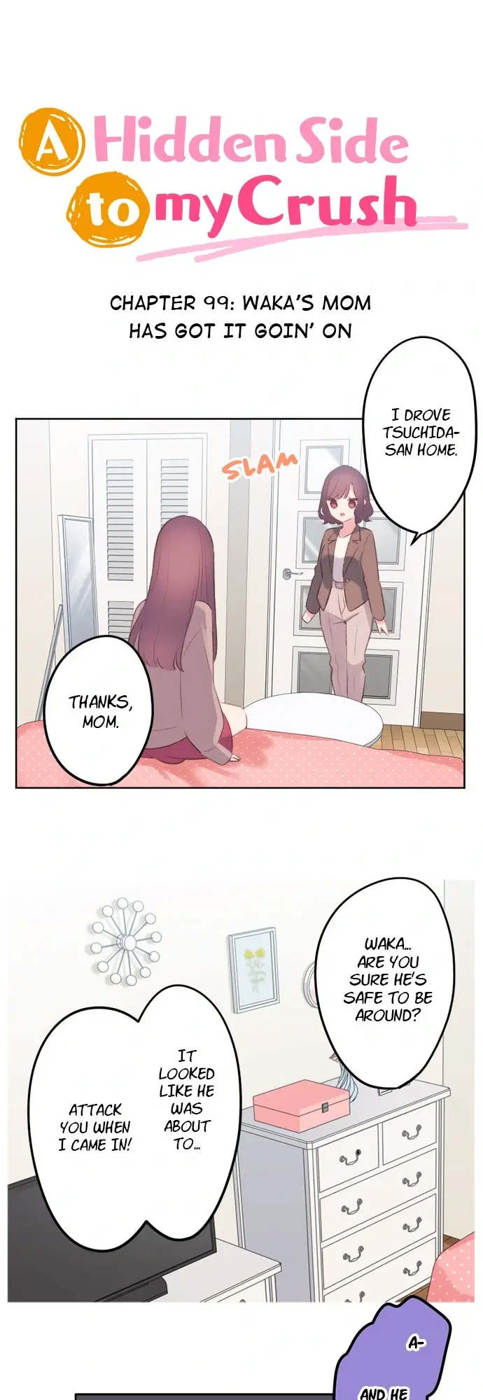 Waka-chan wa Kyou mo Azatoi - Chapter 99 - Page 1