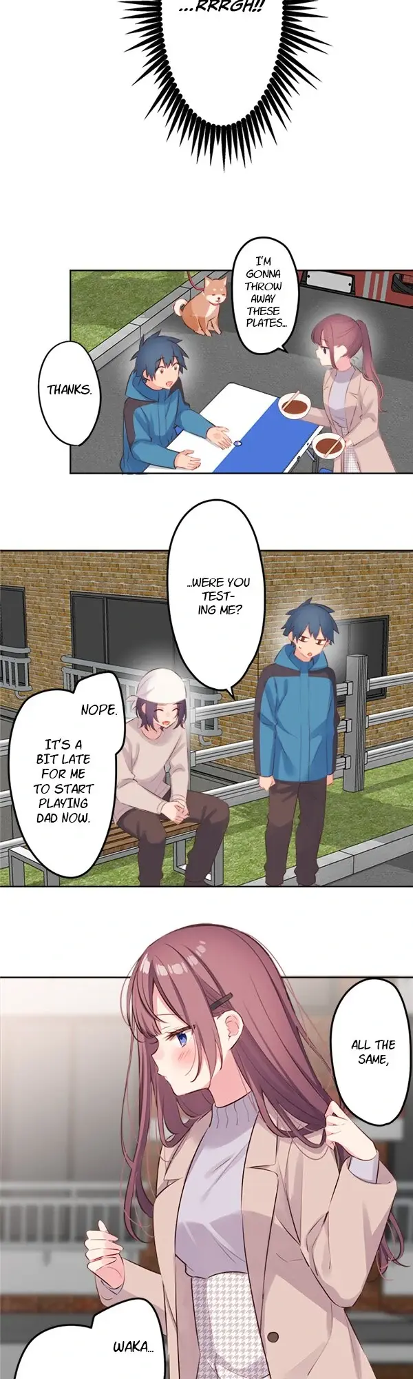 Waka-chan wa Kyou mo Azatoi - Chapter 122 - Page 15