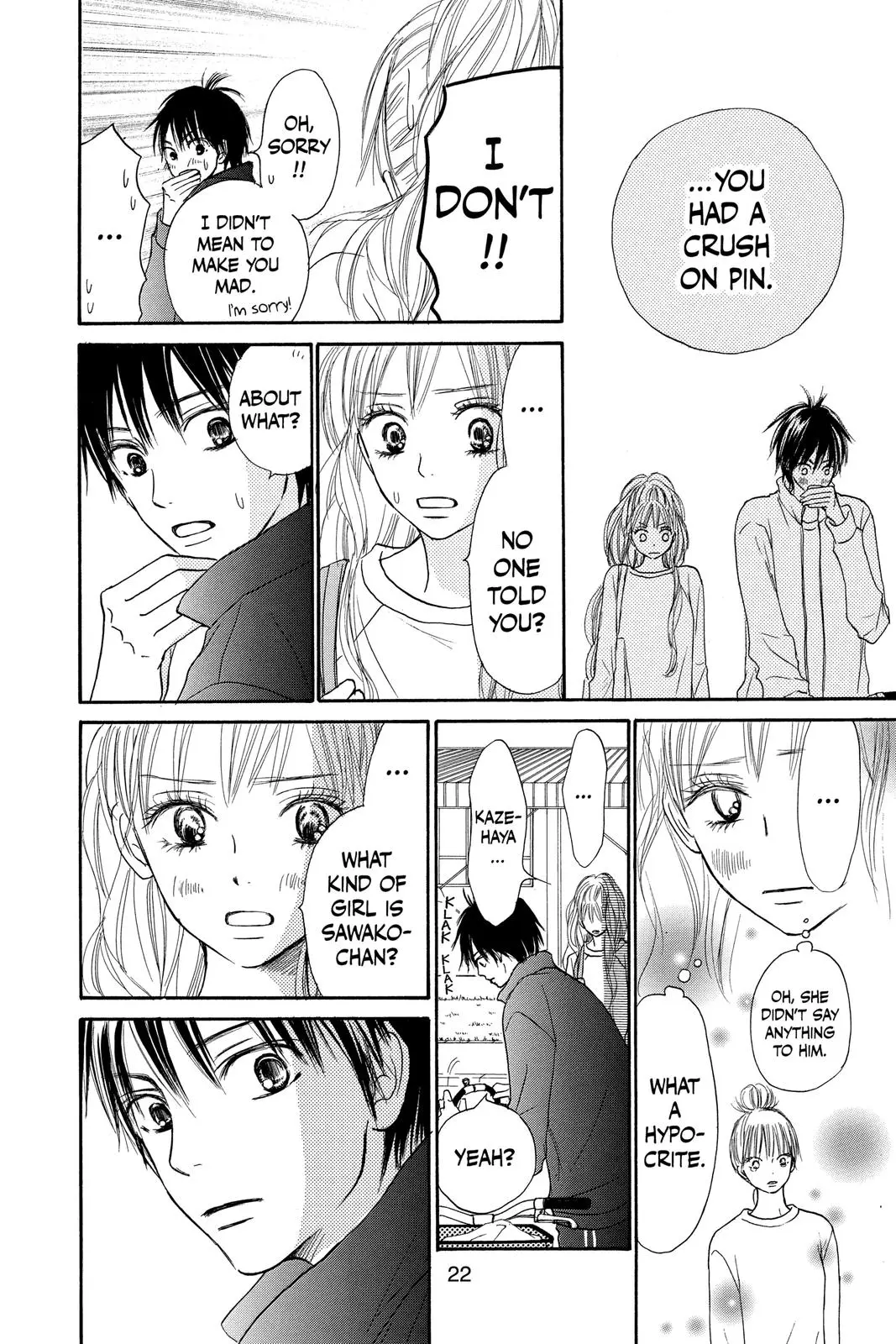 Kimi ni Todoke: From Me to You - Chapter 17 - Page 22