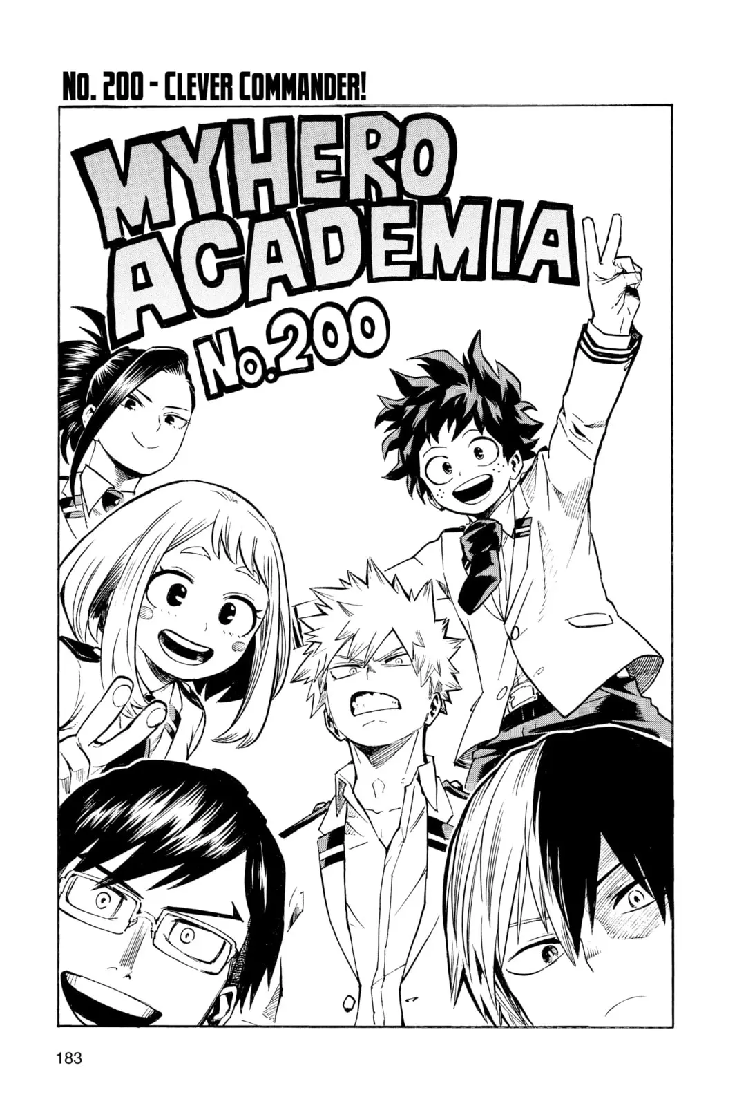 My Hero Academia - Chapter 200 - Page 1
