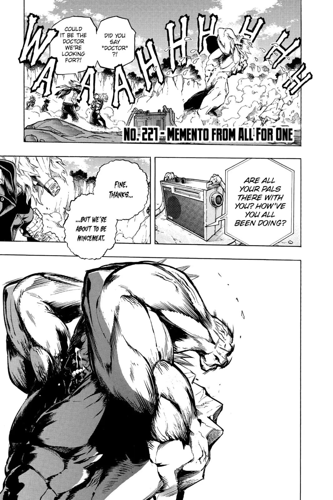 My Hero Academia - Chapter 221 - Page 1