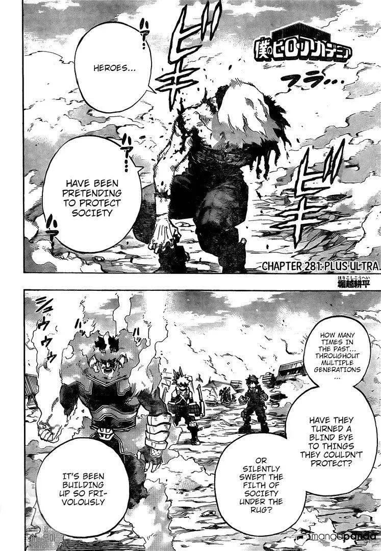 My Hero Academia - Chapter 281 - Page 1
