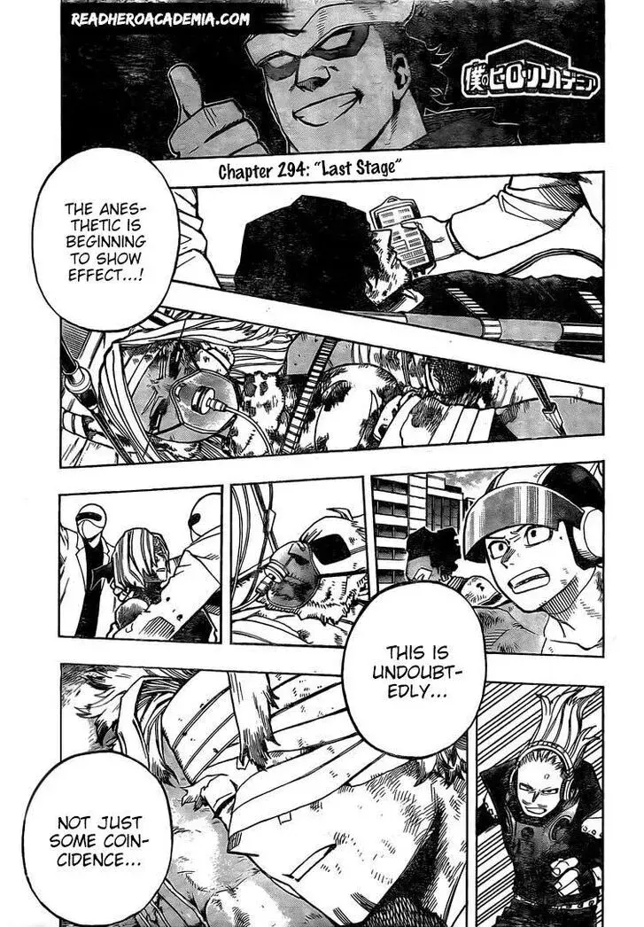 My Hero Academia - Chapter 294 - Page 1