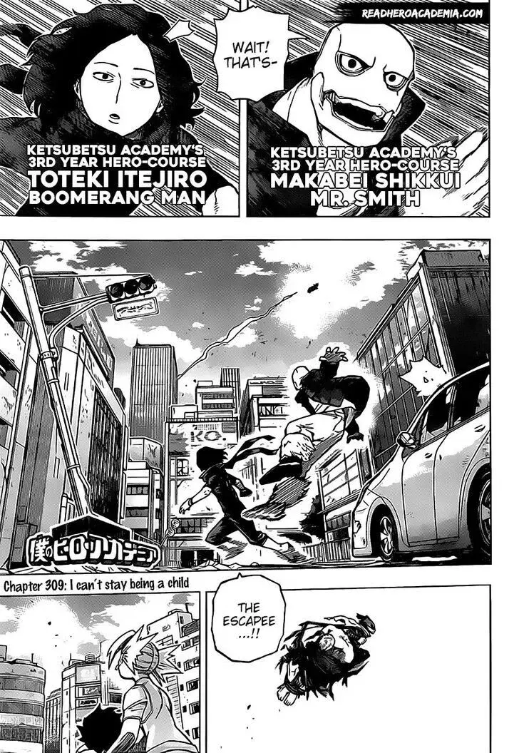 My Hero Academia - Chapter 309 - Page 1