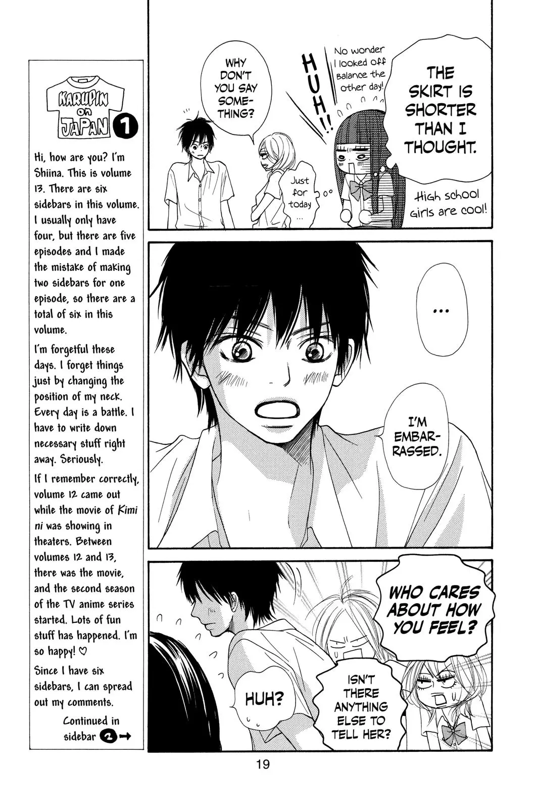 Kimi ni Todoke: From Me to You - Chapter 51 - Page 17