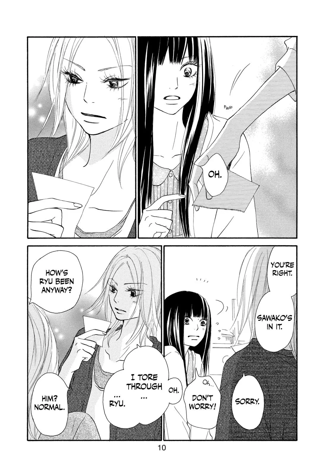 Kimi ni Todoke: From Me to You - Chapter 60 - Page 9