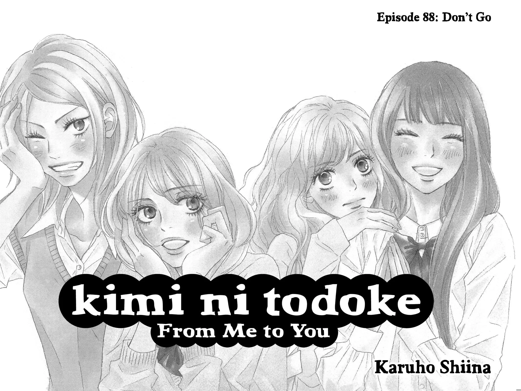 Kimi ni Todoke: From Me to You - Chapter 88 - Page 4