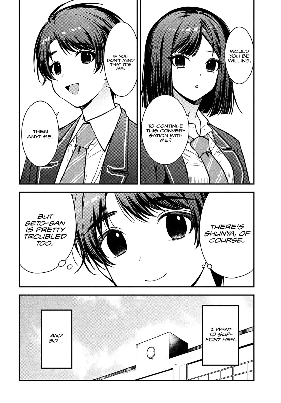 Tonari no Seki no Yankee Shimizu-san ga Kami o Kuroku Sometekita - Chapter 11 - Page 13