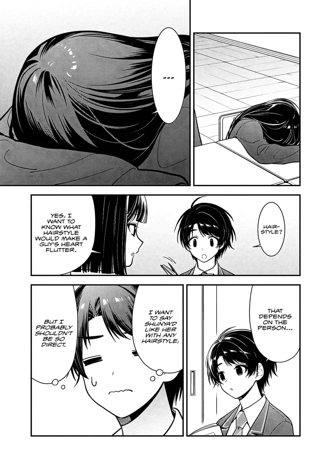 Tonari no Seki no Yankee Shimizu-san ga Kami o Kuroku Sometekita - Chapter 11 - Page 16