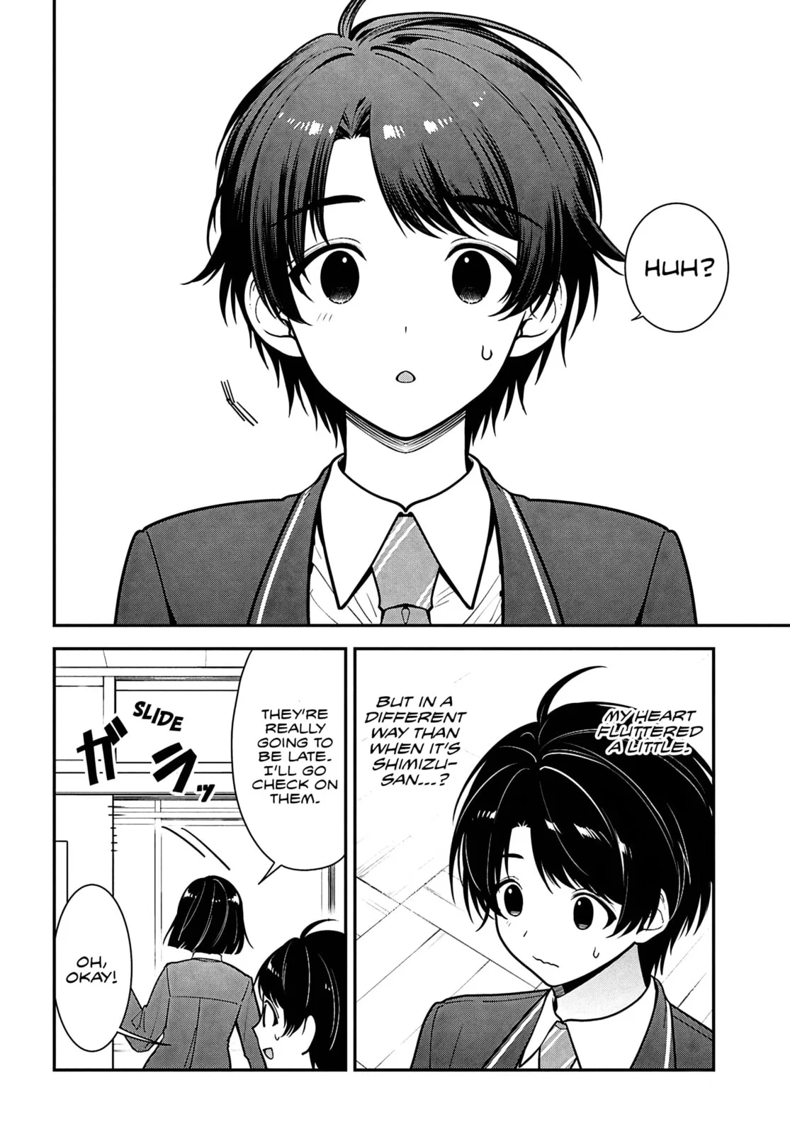 Tonari no Seki no Yankee Shimizu-san ga Kami o Kuroku Sometekita - Chapter 11 - Page 22