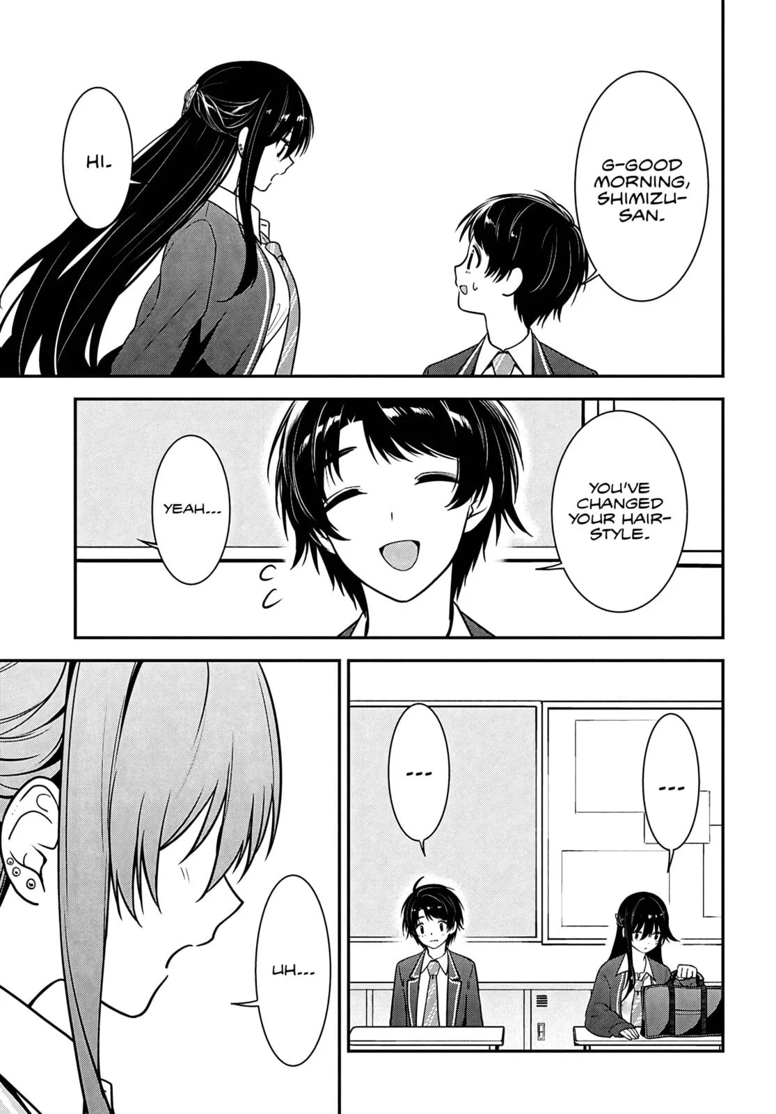 Tonari no Seki no Yankee Shimizu-san ga Kami o Kuroku Sometekita - Chapter 11 - Page 26
