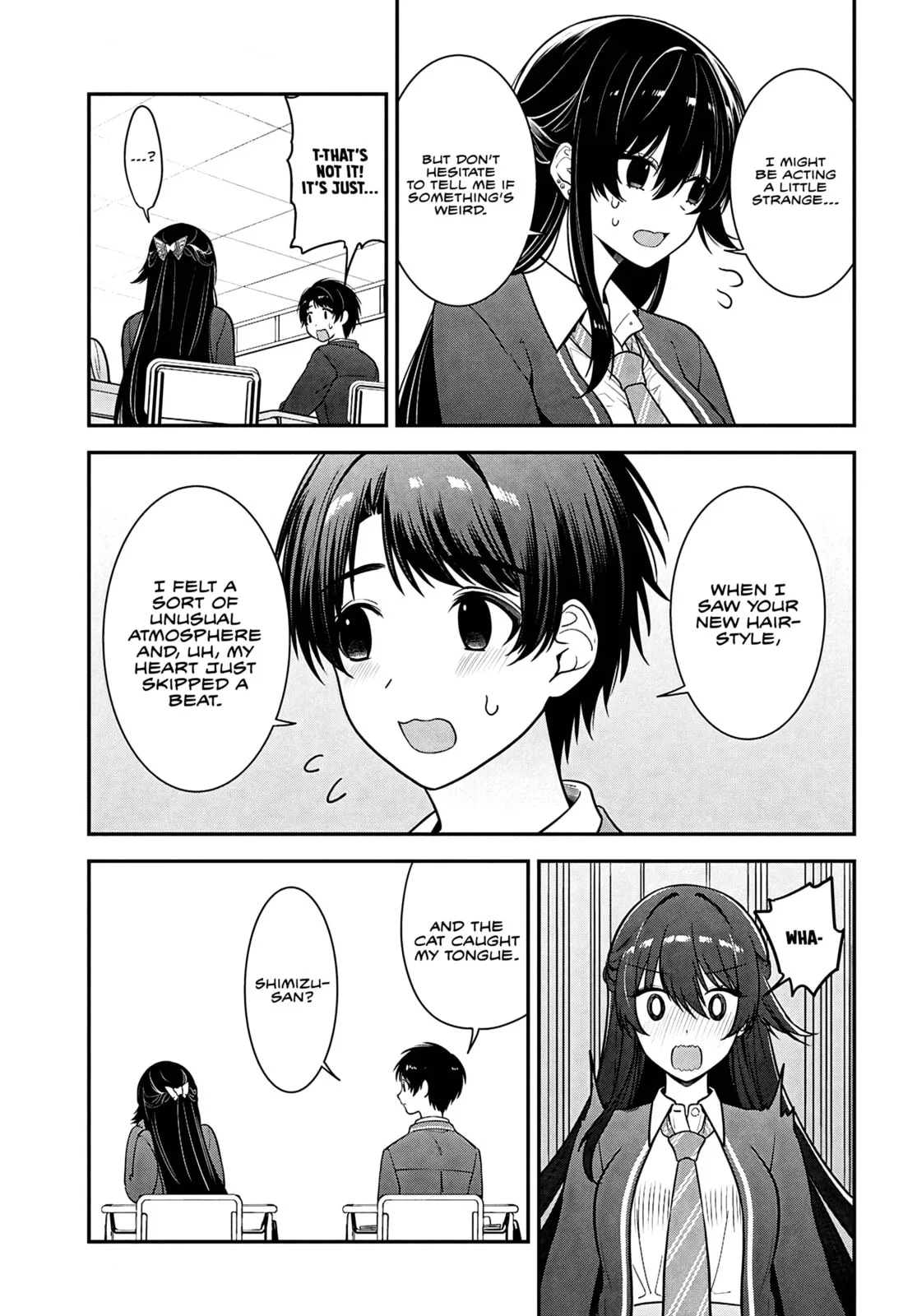 Tonari no Seki no Yankee Shimizu-san ga Kami o Kuroku Sometekita - Chapter 11 - Page 30