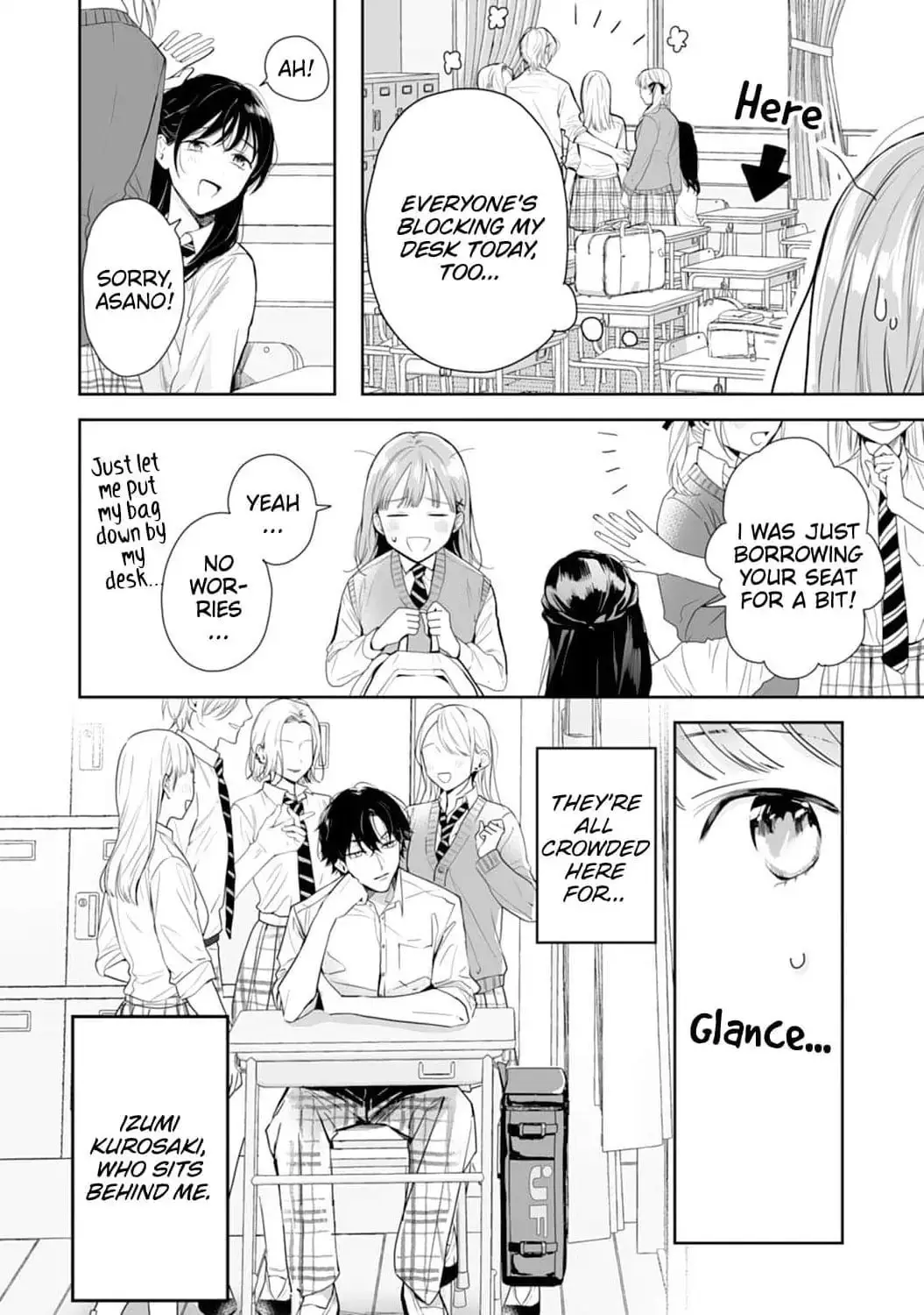 Kurosaki-kun wa Dokusen Shitagaru - Hajimete no Koi wa Ama sugite - Chapter 1 - Page 5