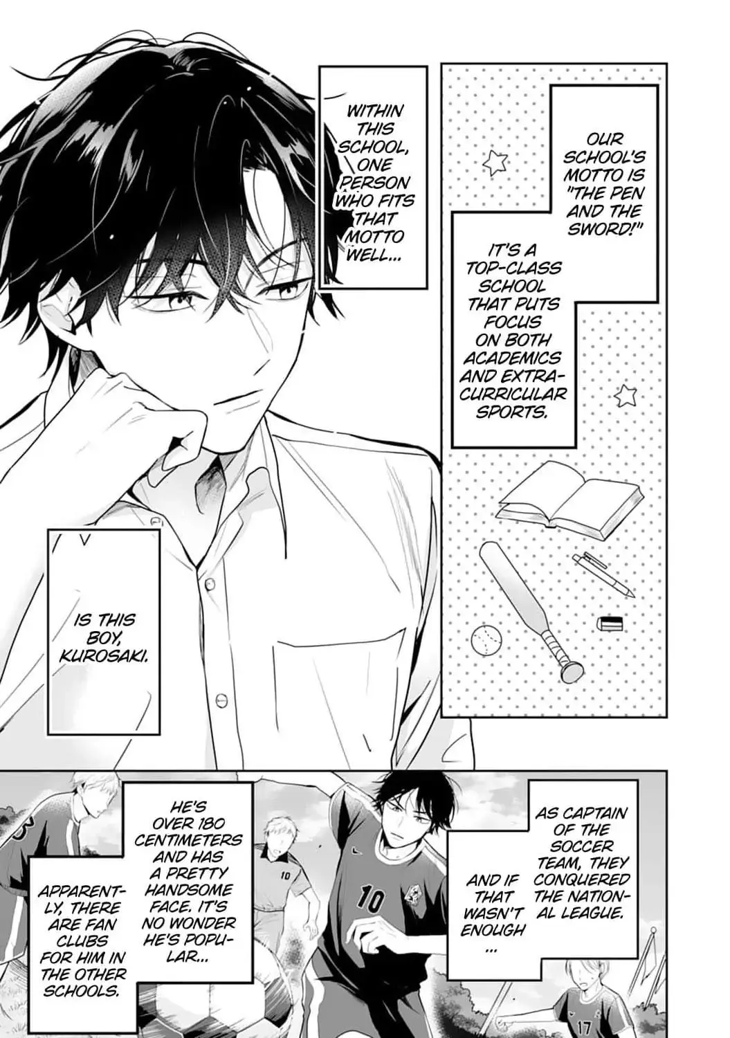 Kurosaki-kun wa Dokusen Shitagaru - Hajimete no Koi wa Ama sugite - Chapter 1 - Page 6