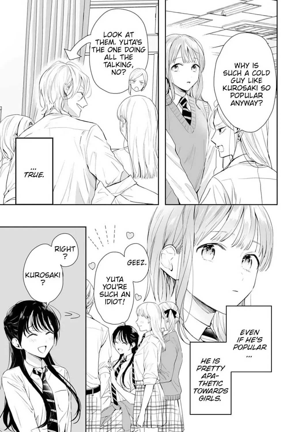 Kurosaki-kun wa Dokusen Shitagaru - Hajimete no Koi wa Ama sugite - Chapter 1 - Page 8