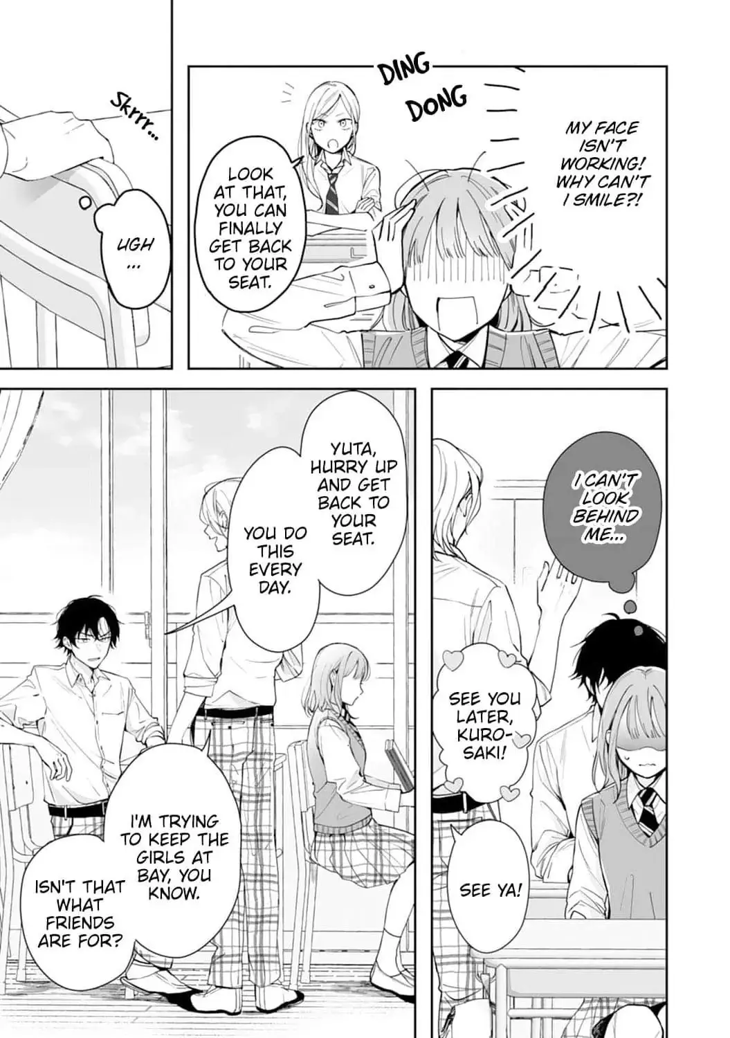 Kurosaki-kun wa Dokusen Shitagaru - Hajimete no Koi wa Ama sugite - Chapter 1 - Page 12