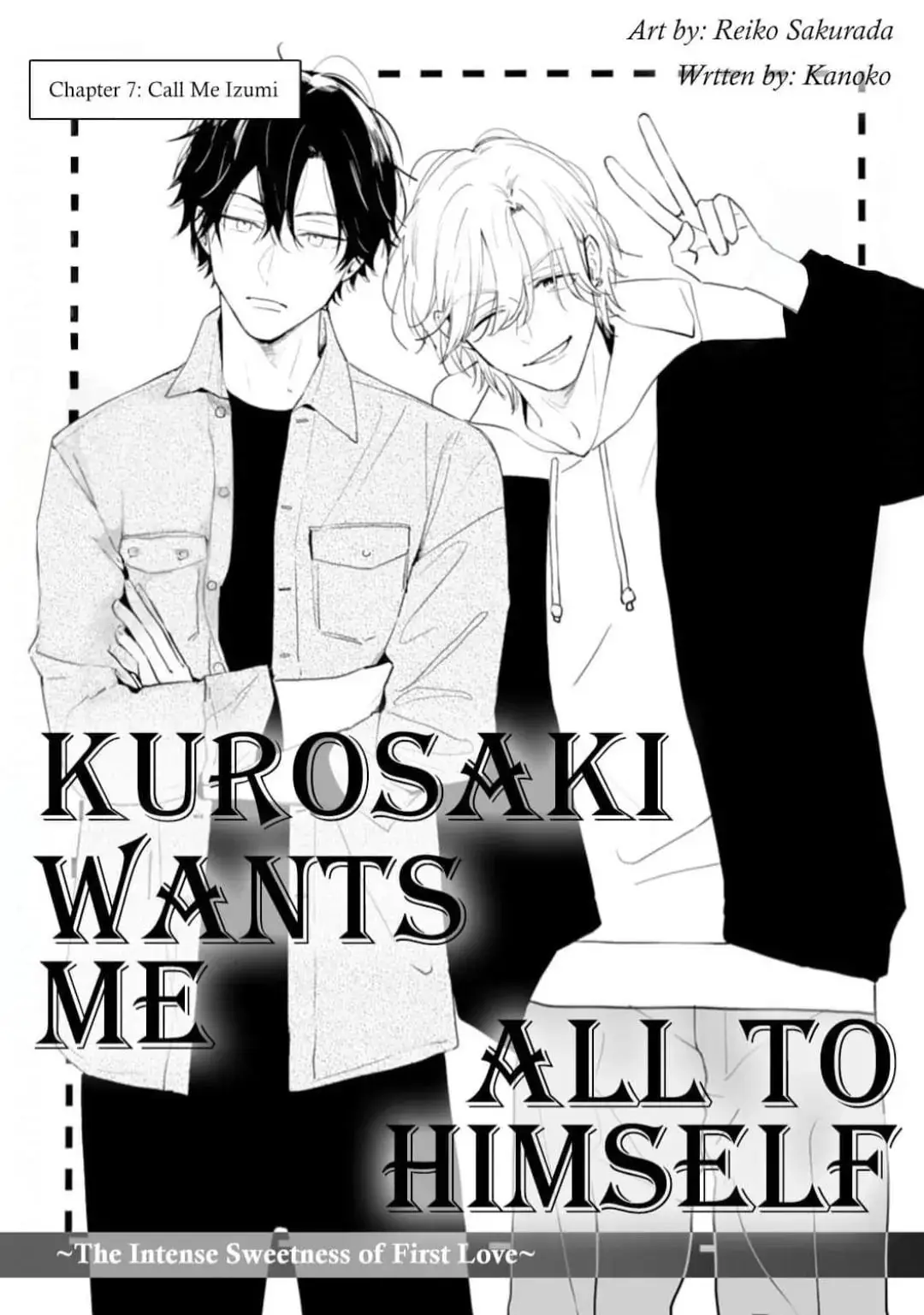 Kurosaki-kun wa Dokusen Shitagaru - Hajimete no Koi wa Ama sugite - Chapter 7 - Page 2