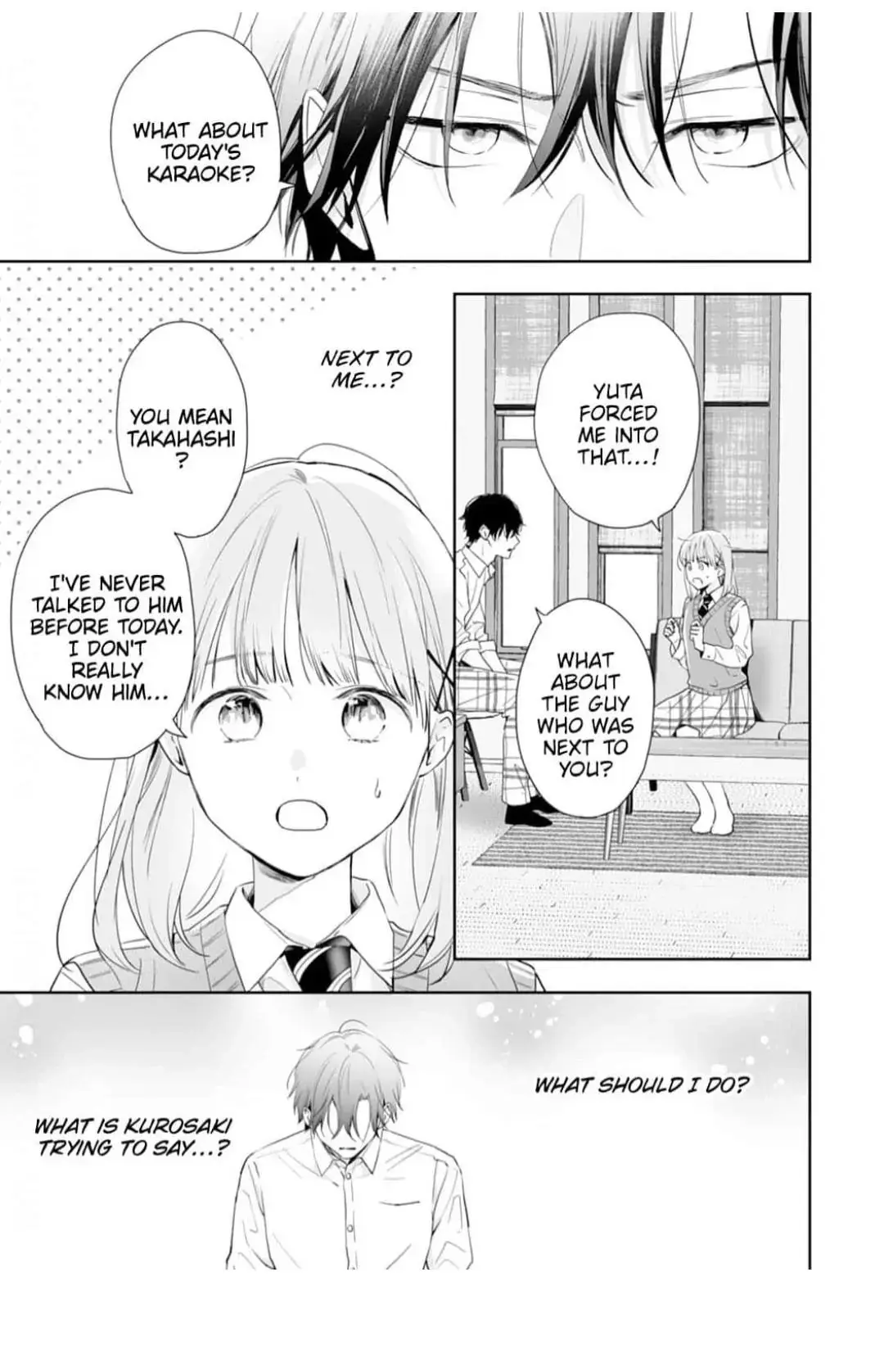 Kurosaki-kun wa Dokusen Shitagaru - Hajimete no Koi wa Ama sugite - Chapter 7 - Page 12