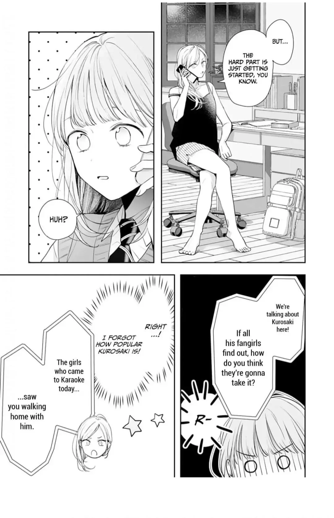 Kurosaki-kun wa Dokusen Shitagaru - Hajimete no Koi wa Ama sugite - Chapter 8 - Page 8