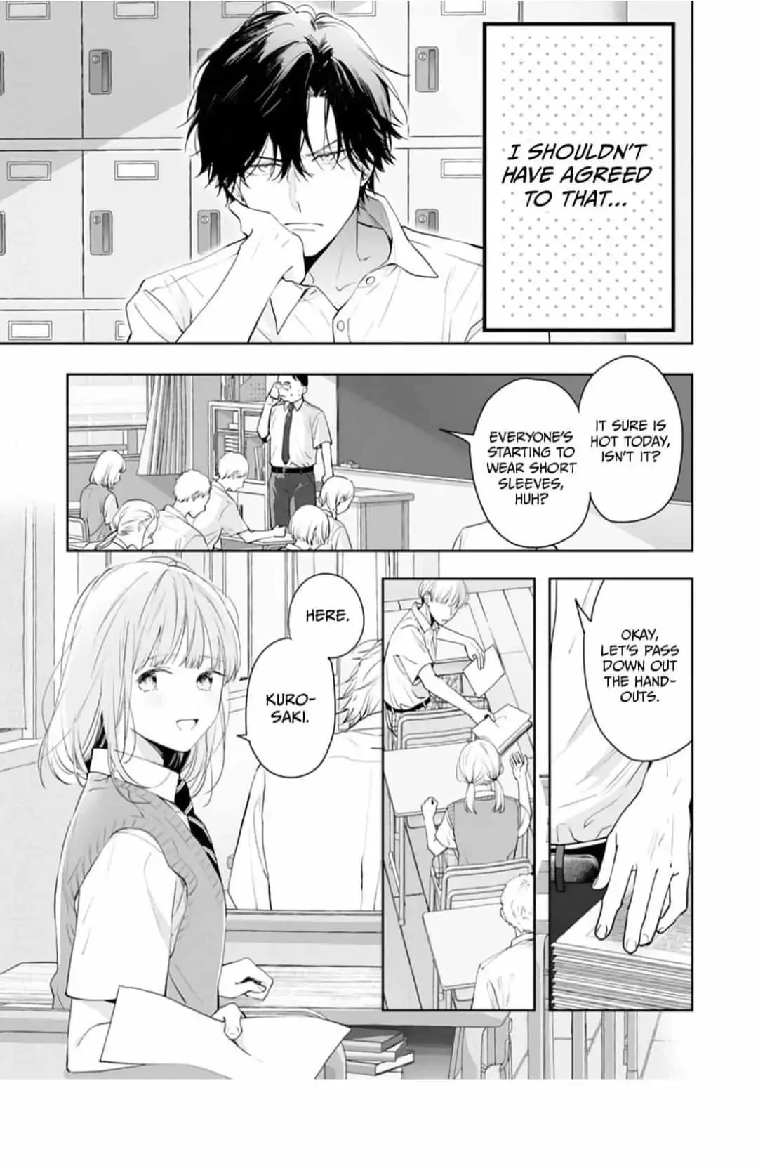 Kurosaki-kun wa Dokusen Shitagaru - Hajimete no Koi wa Ama sugite - Chapter 9 - Page 4