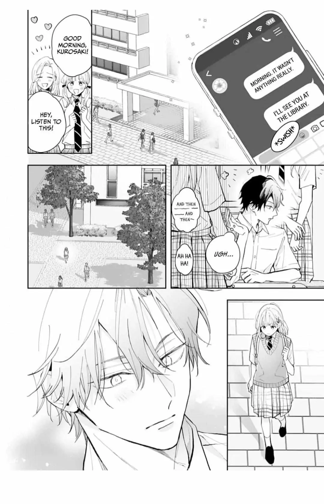 Kurosaki-kun wa Dokusen Shitagaru - Hajimete no Koi wa Ama sugite - Chapter 9 - Page 21