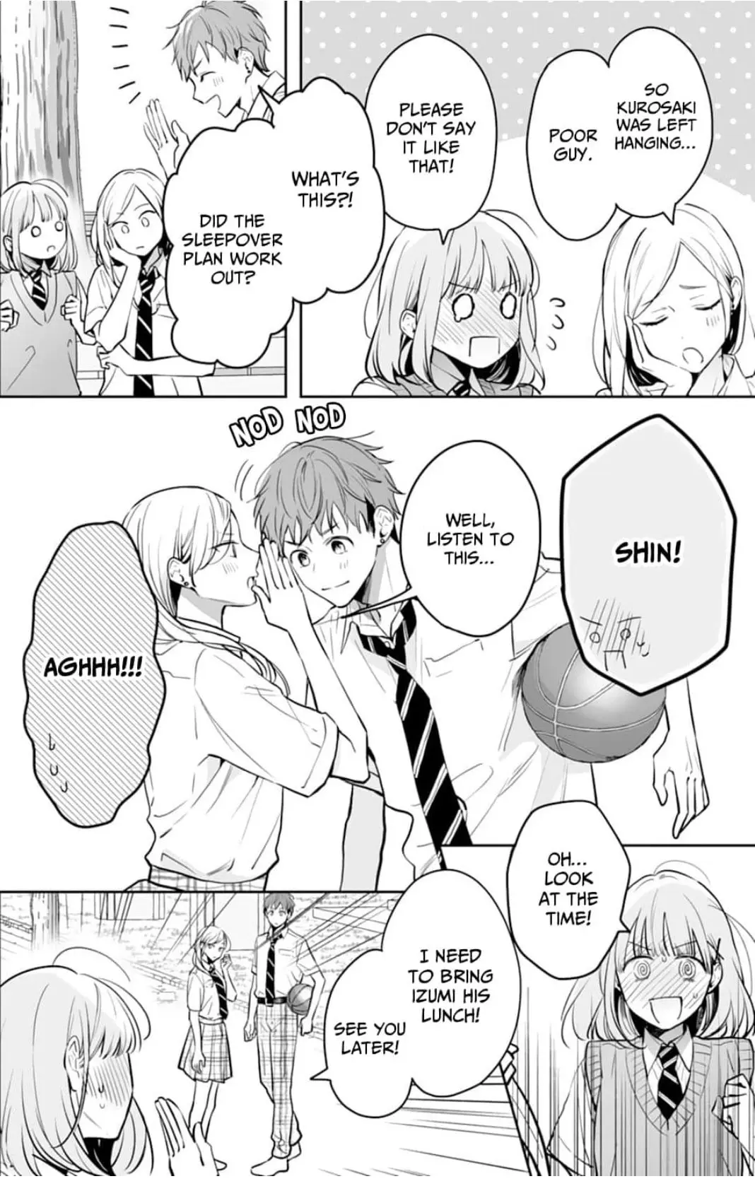 Kurosaki-kun wa Dokusen Shitagaru - Hajimete no Koi wa Ama sugite - Chapter 12 - Page 3